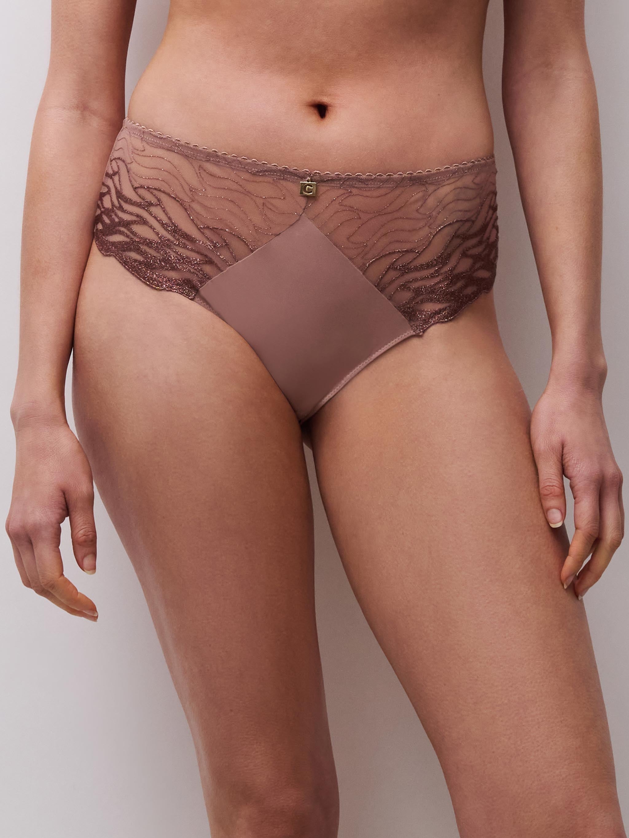 Taillenslip - Cinnamon Lurex