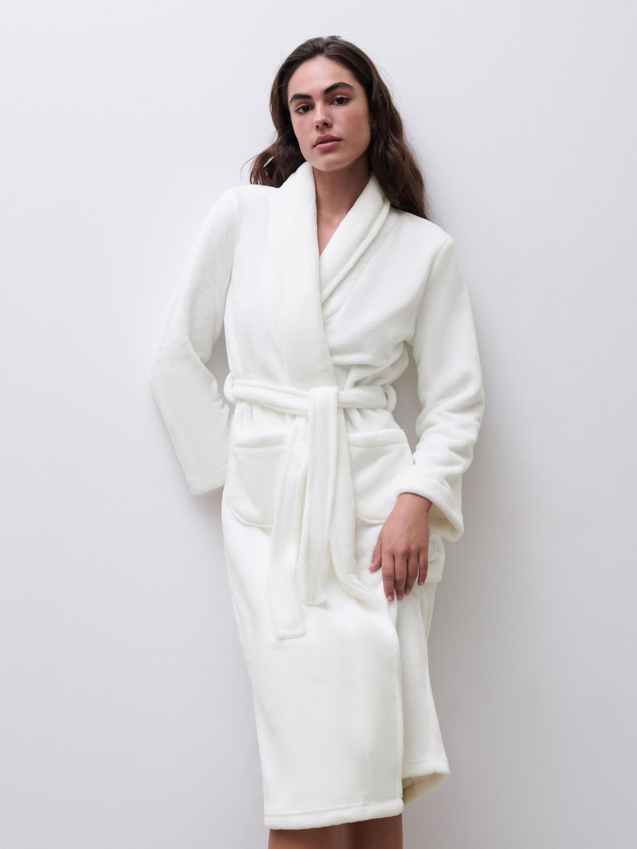Bademantel - Milk