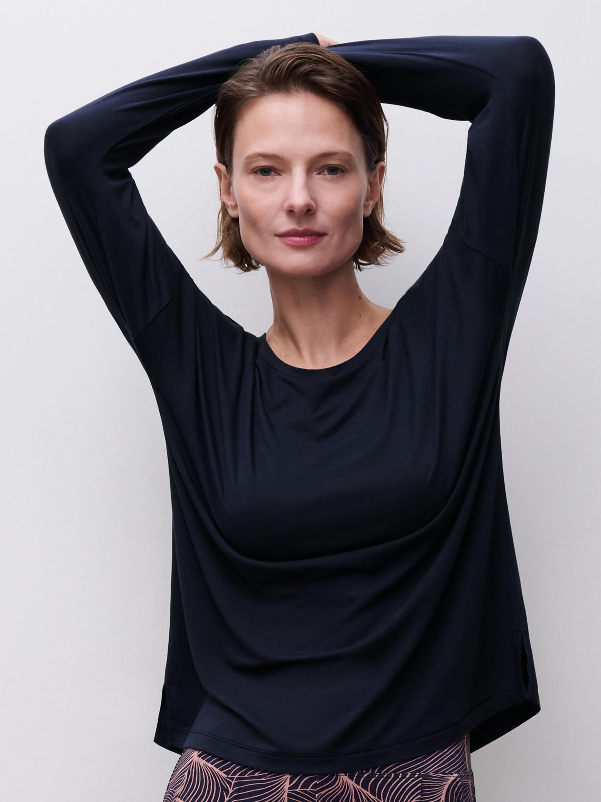 Langarmshirt - Baritone Blau