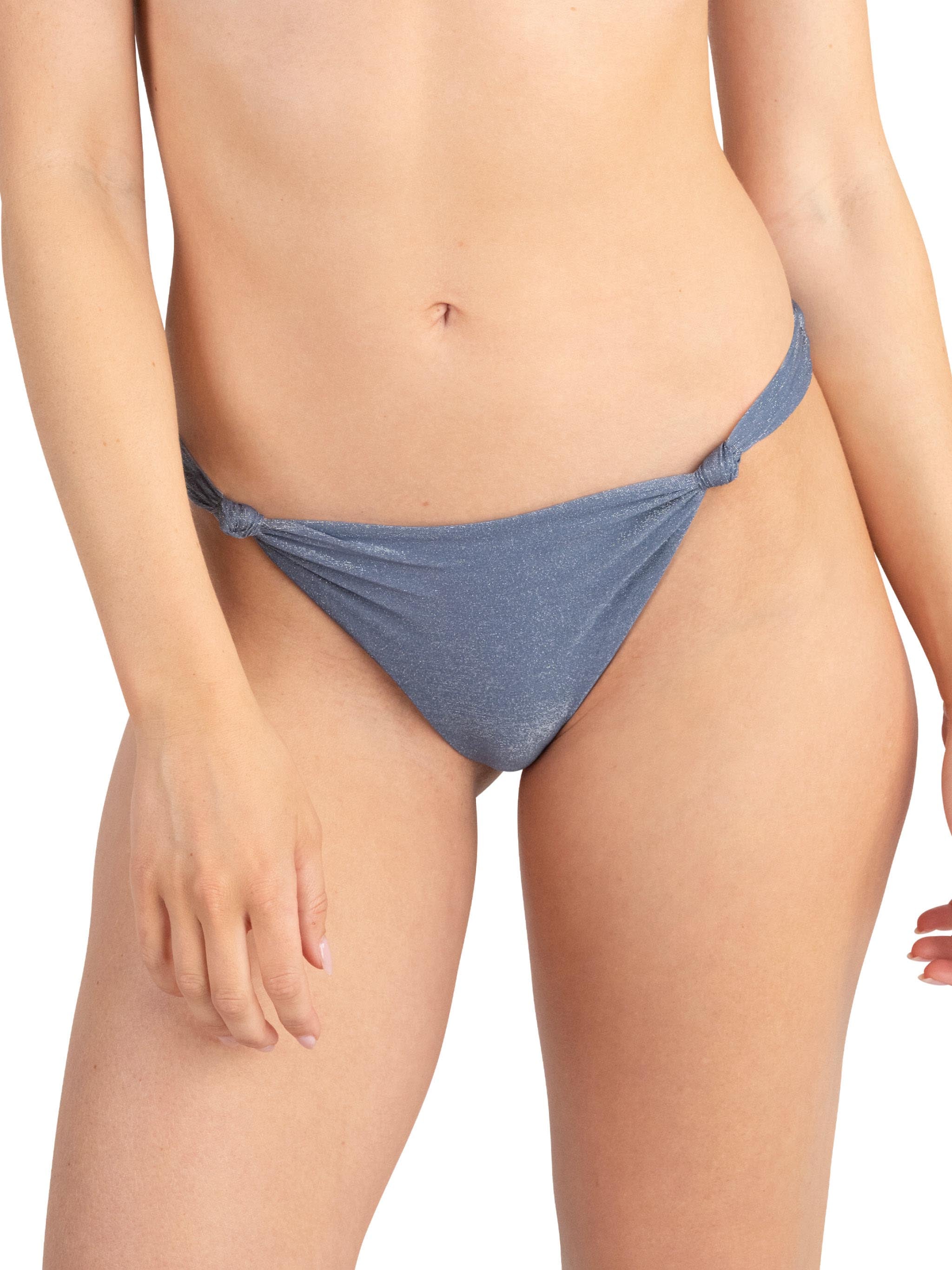 Bikini Slip - Petrol Shimmer