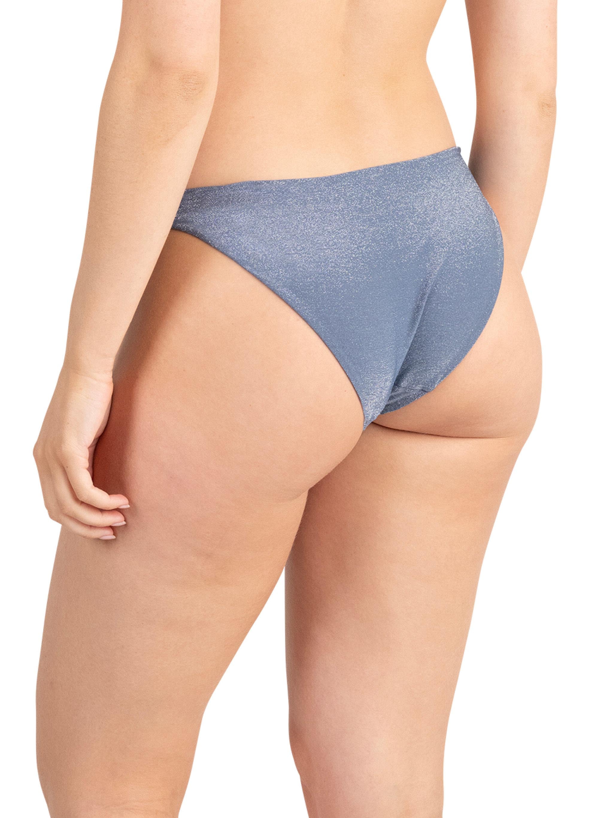 Bikini Slip - Petrol Shimmer