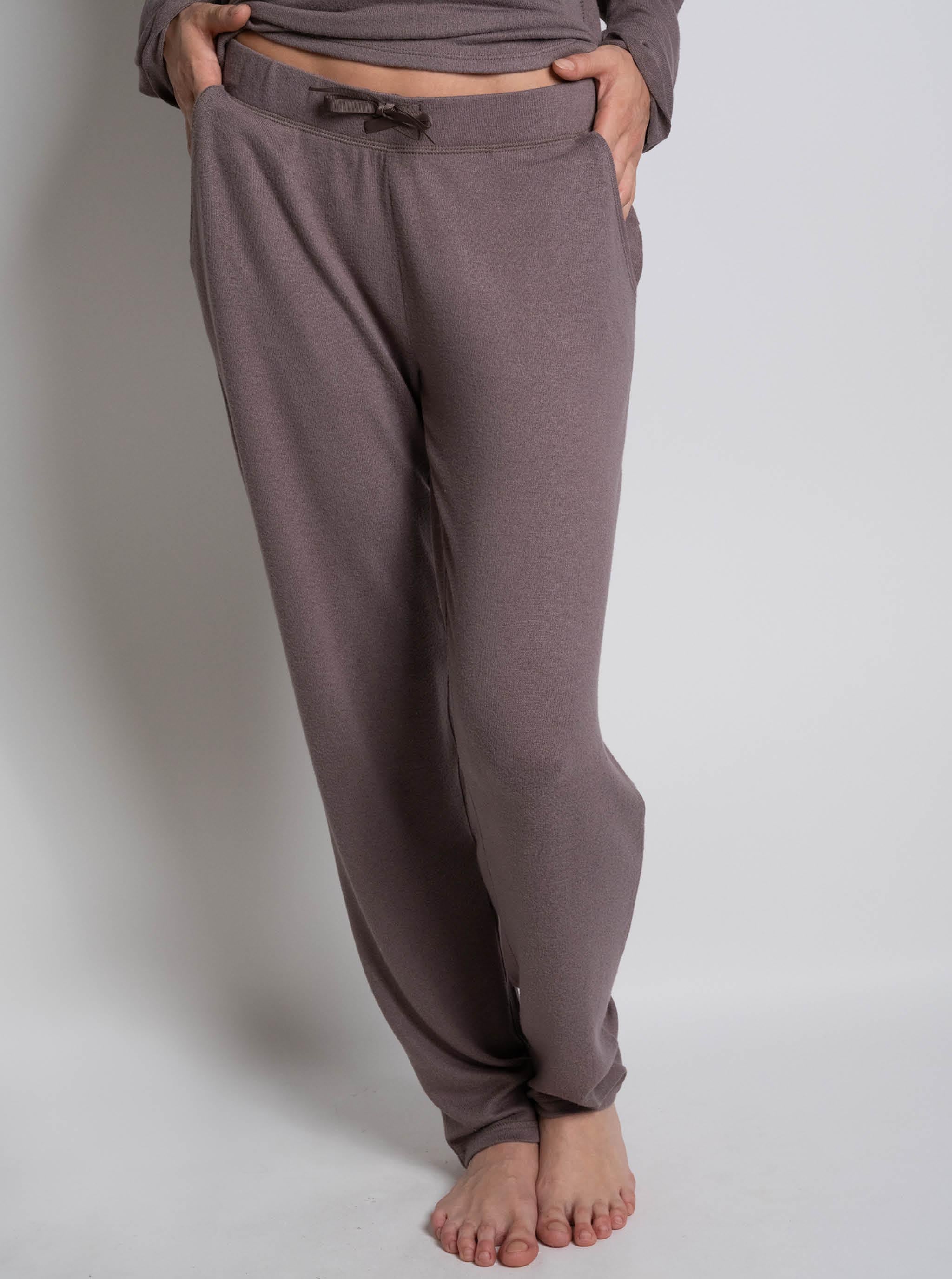 Lange Hose - Safari Grau