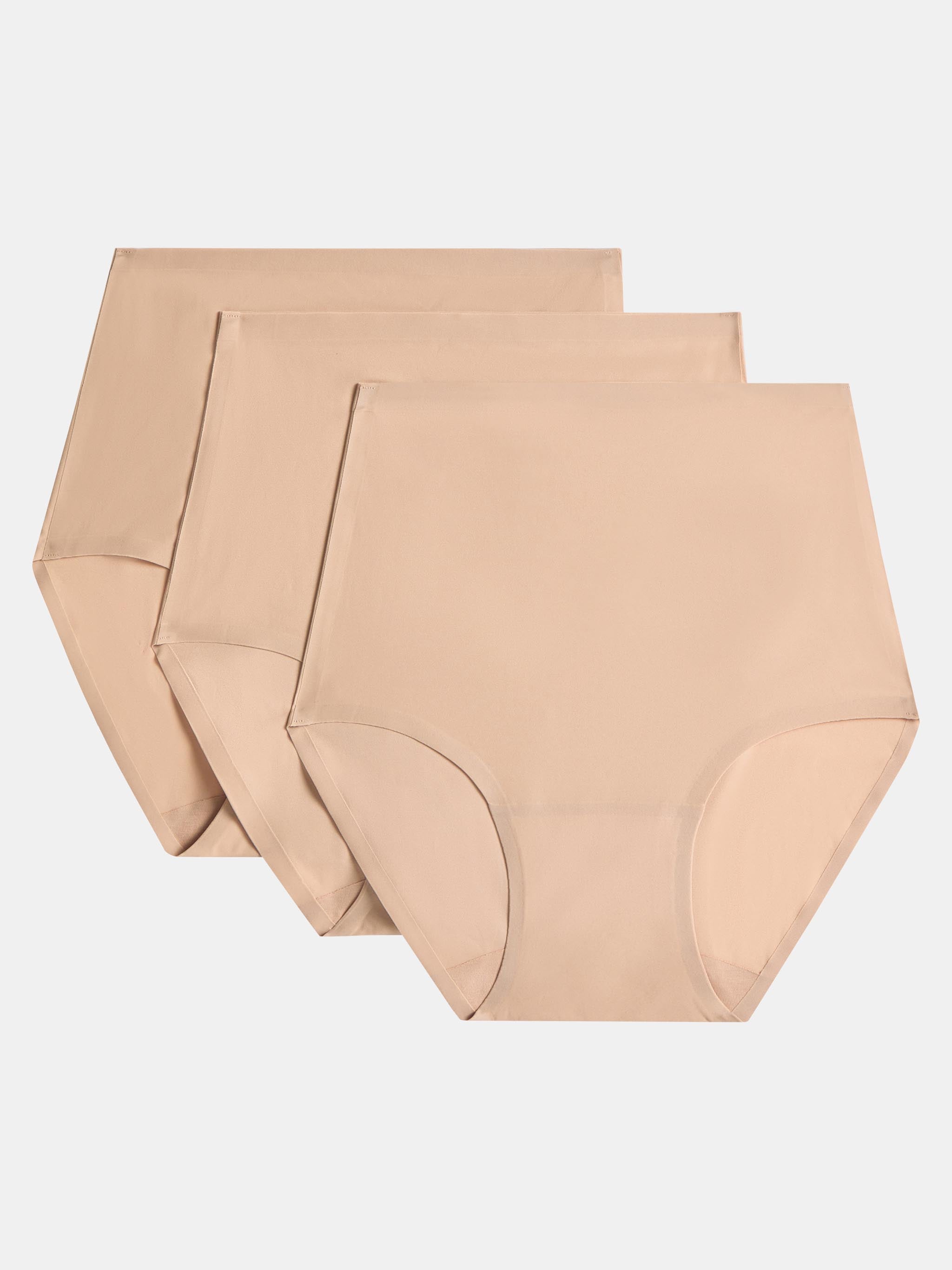 Taillenslip 3er Pack - Nude