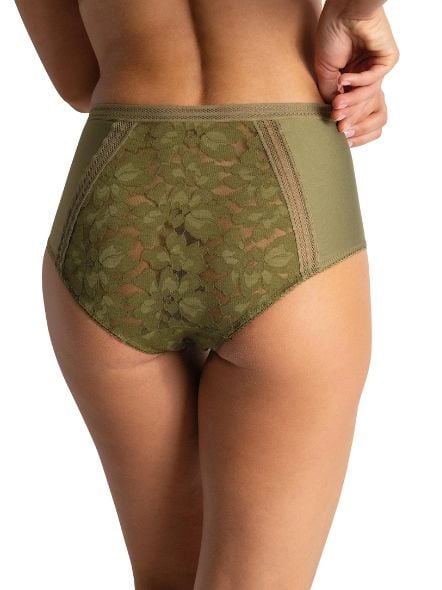 Grüner Passionata Taillenslip mit Spitze