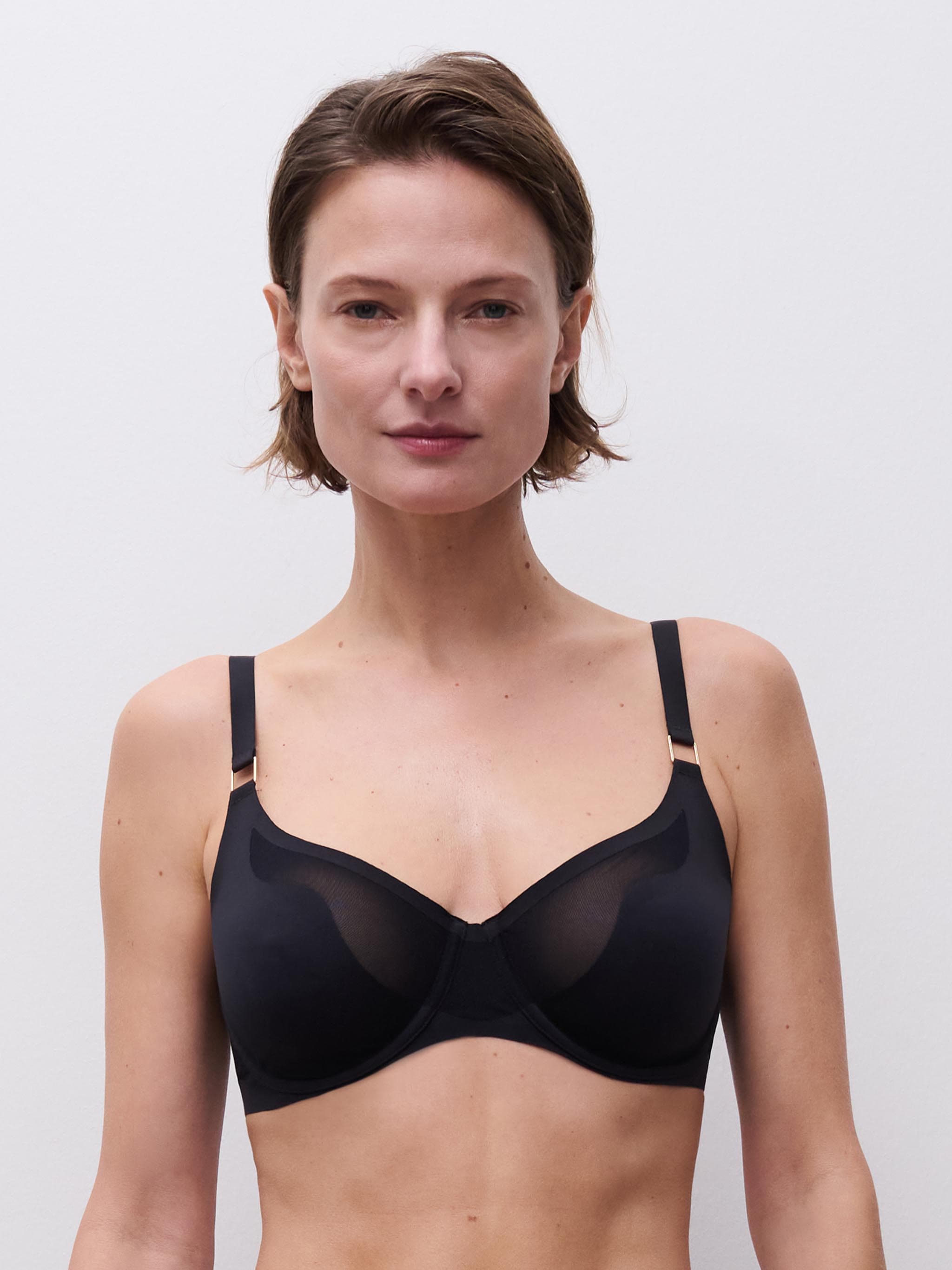 Soutien-gorge moulé emboîtant - Noir