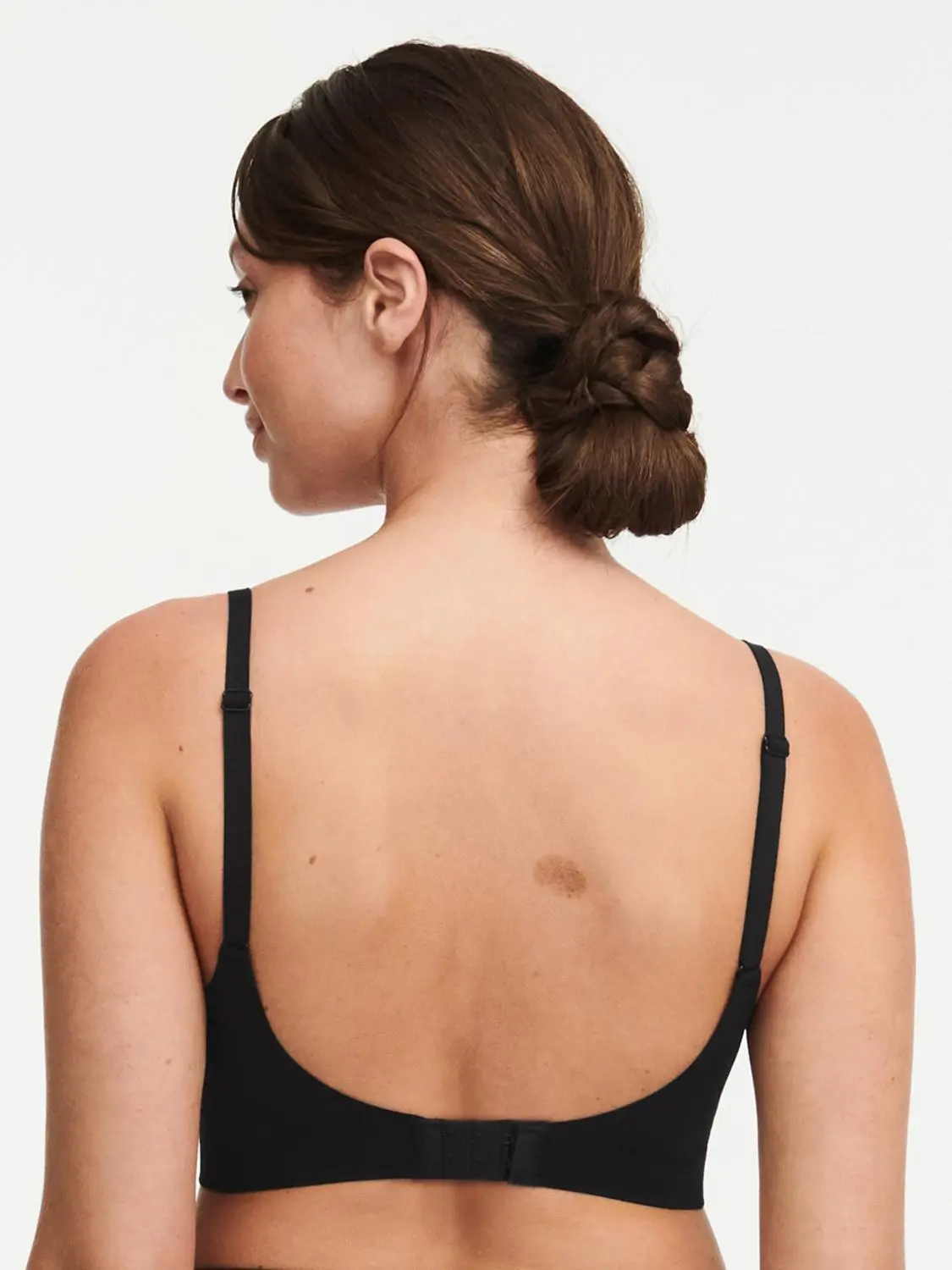 Soutien-gorge sans armature gainant - Noir