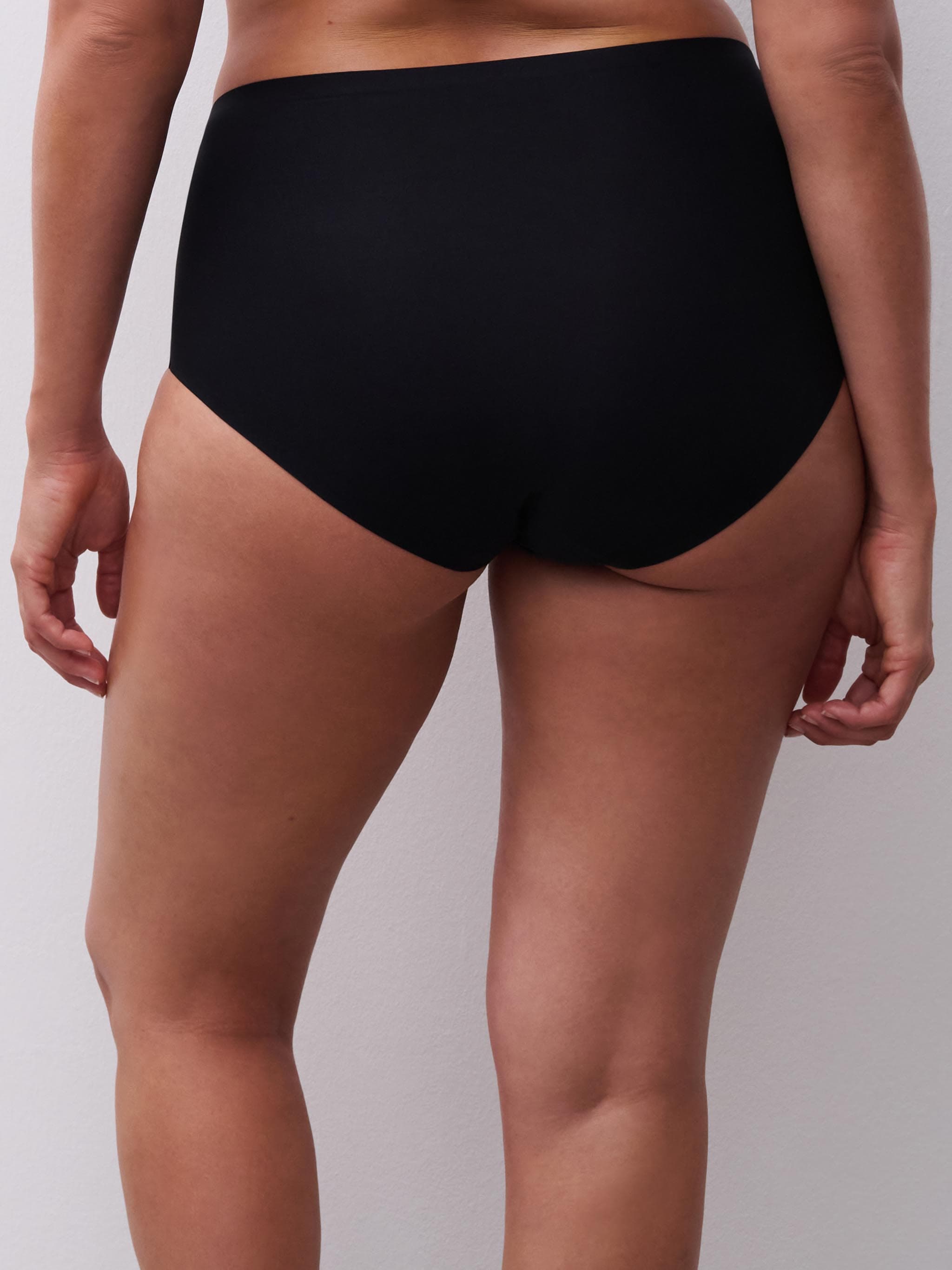 Culotte taille haute +size - Noir