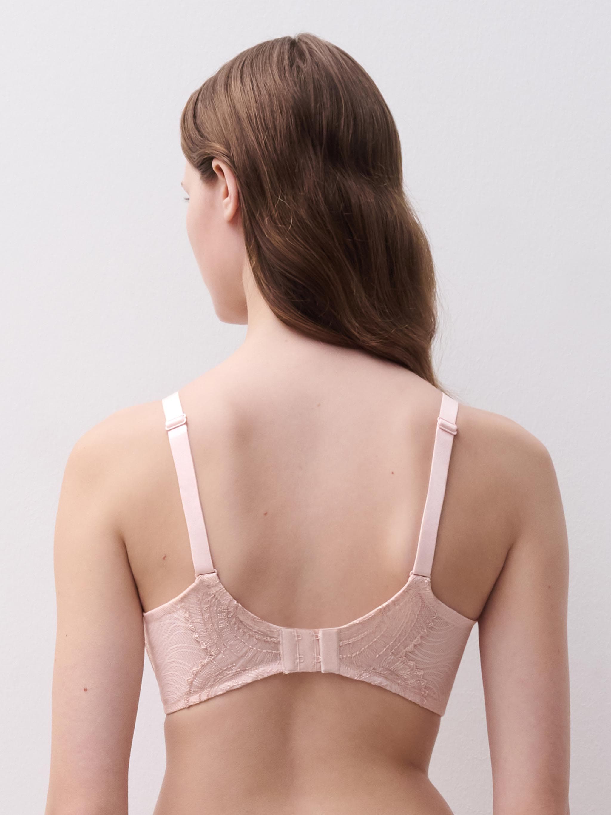 Soutien-gorge corbeille - Rose taffetas