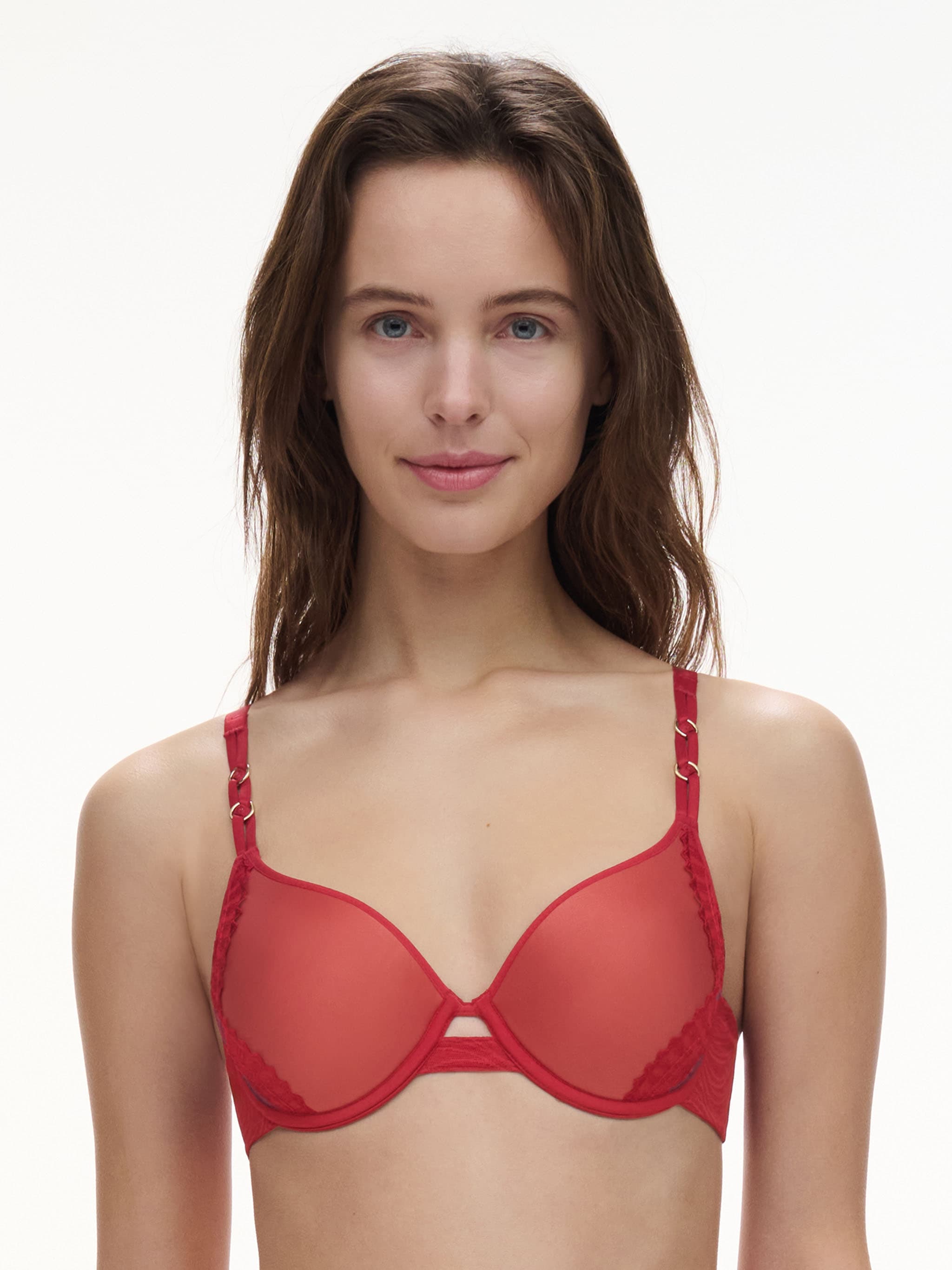 Soutien-gorge mémoire de forme emboîtant - Rouge passion
