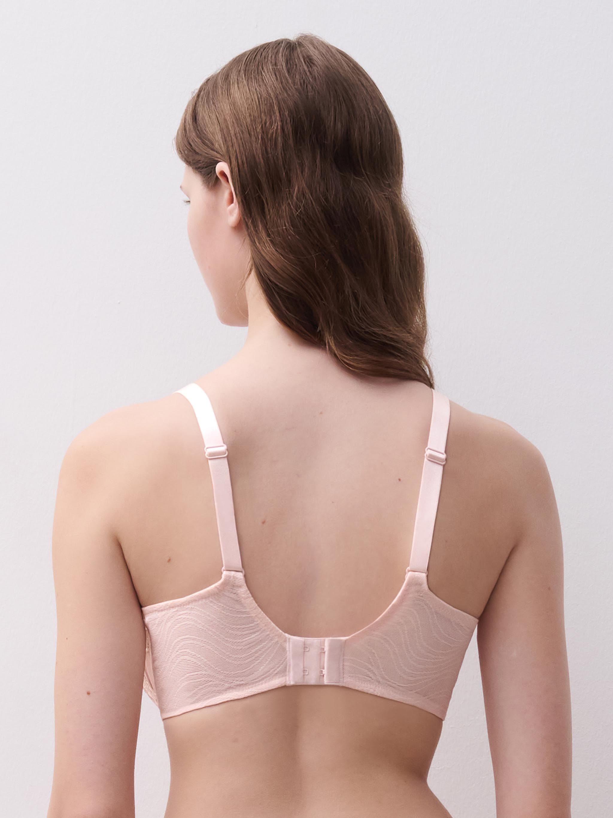 Soutien-gorge mémoire de forme emboîtant - Rose taffetas