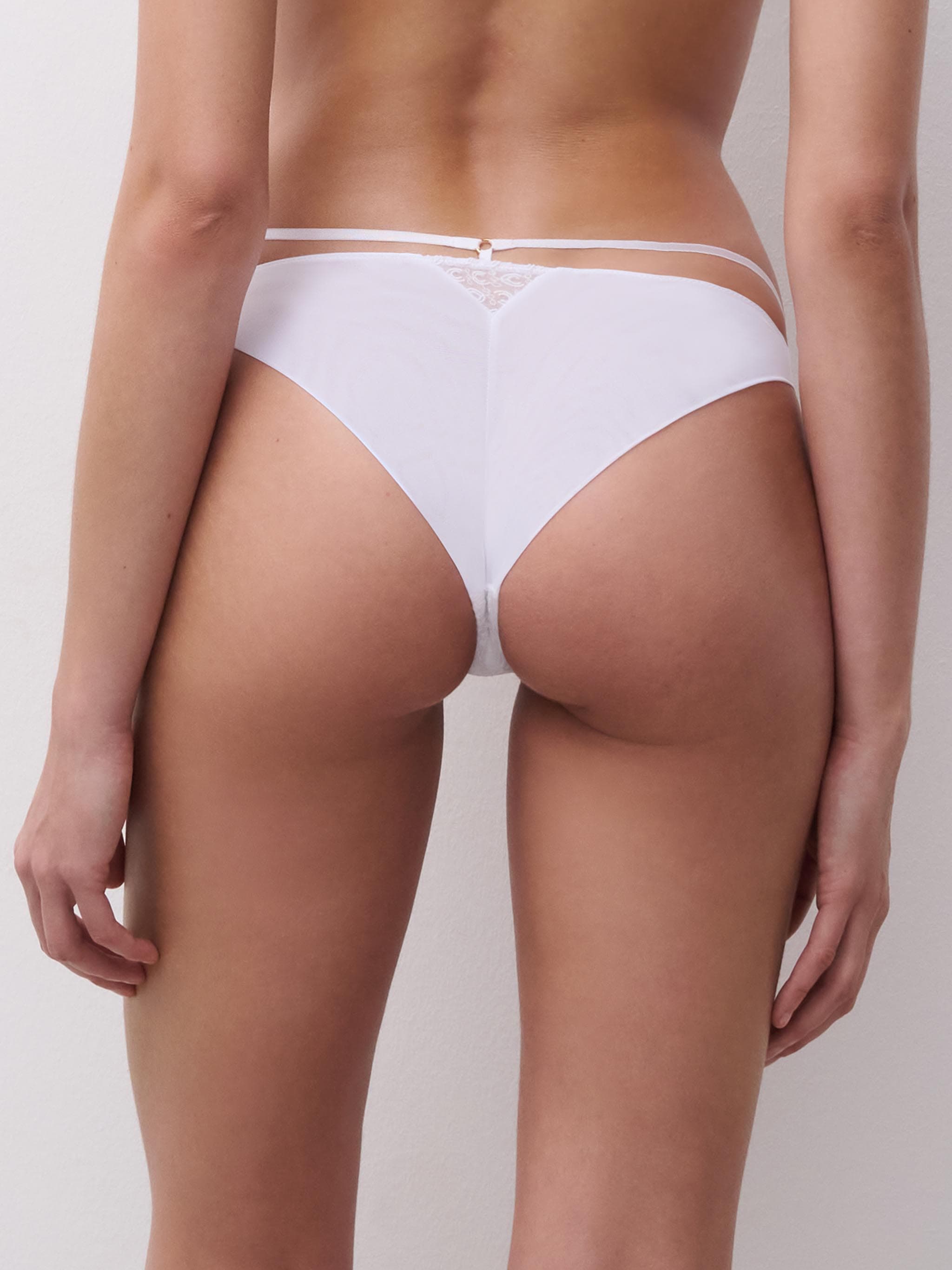 Slip dégagé - Blanc