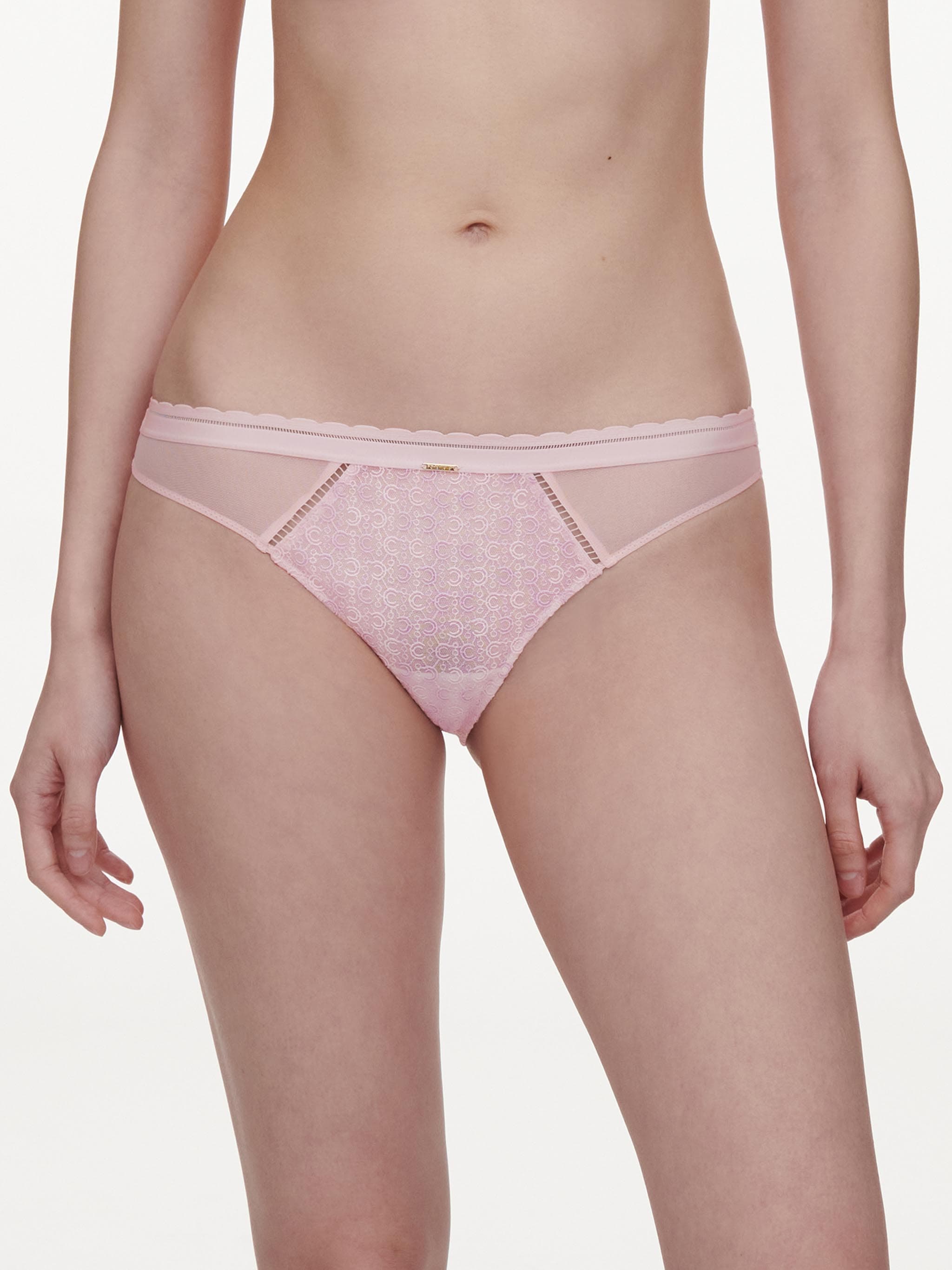 Slip dégagé - Rose nymphea / Lavandin