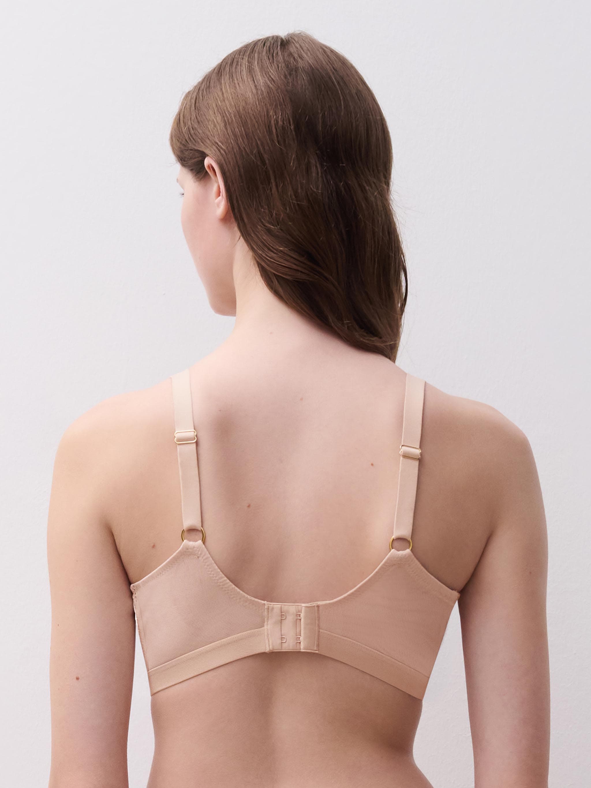 Soutien-gorge corbeille - Beige doré