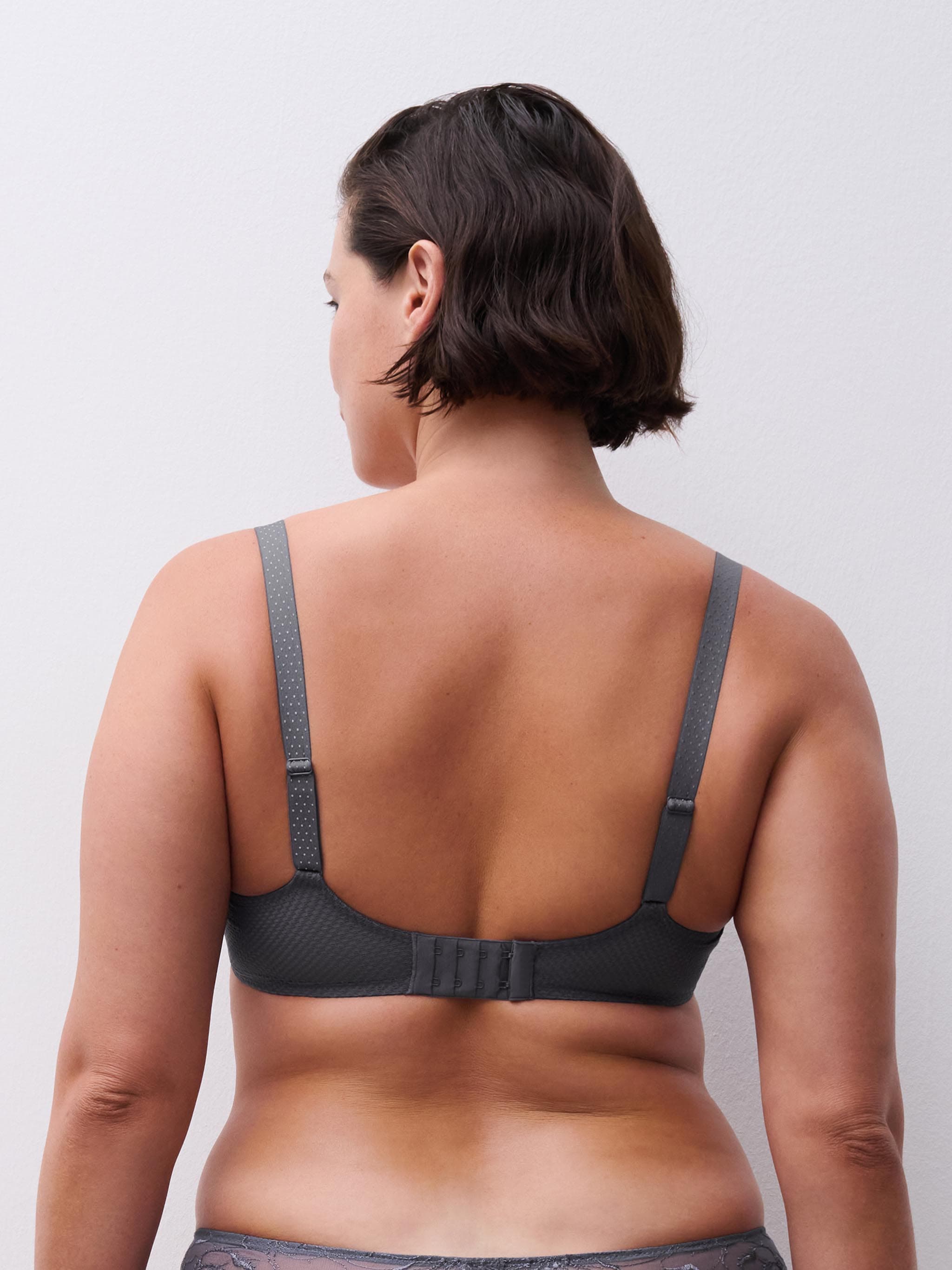 Soutien-gorge corbeille mémoire de forme - Fancy grey
