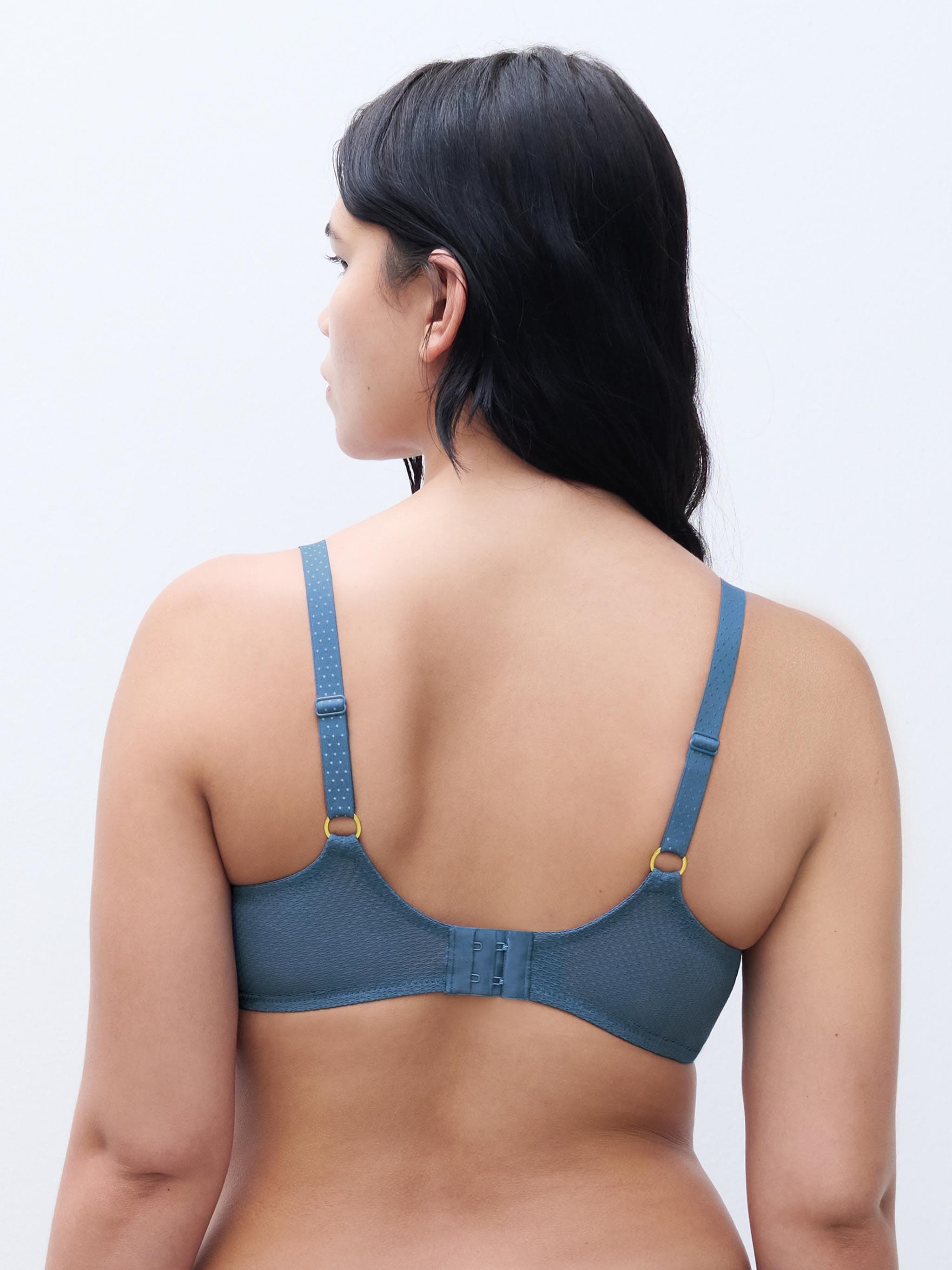 Soutien-gorge emboîtant - Bleu jeans denim
