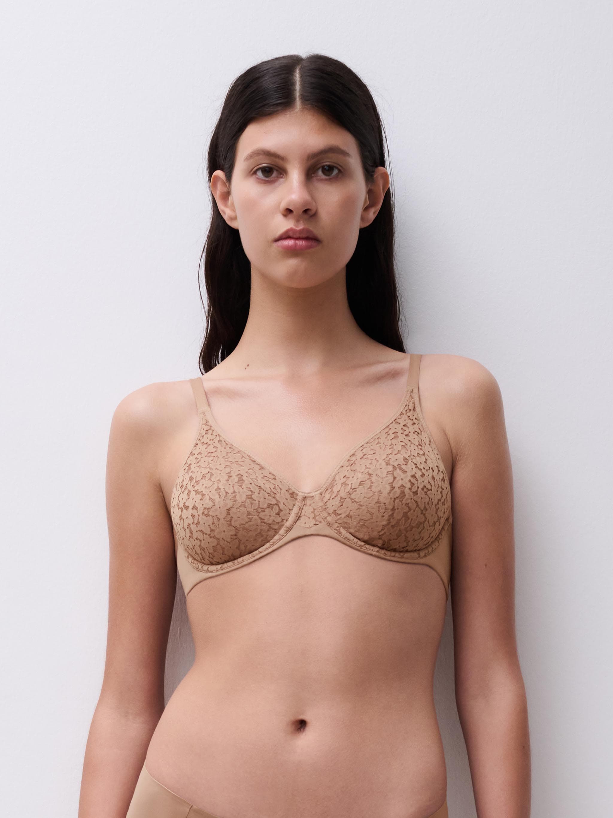 Soutien-gorge moulé emboîtant - Café latte