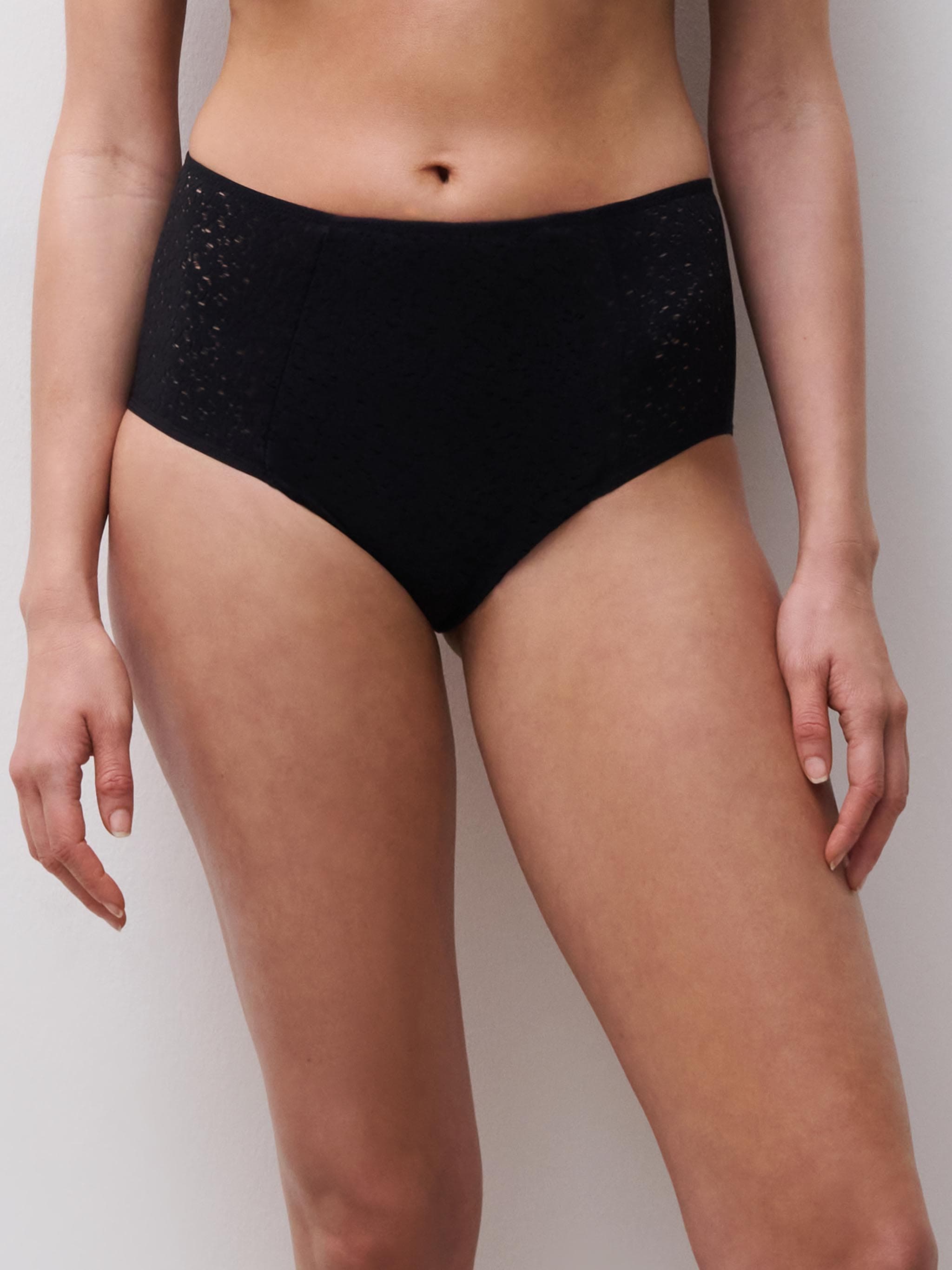 Culotte taille haute - Noir