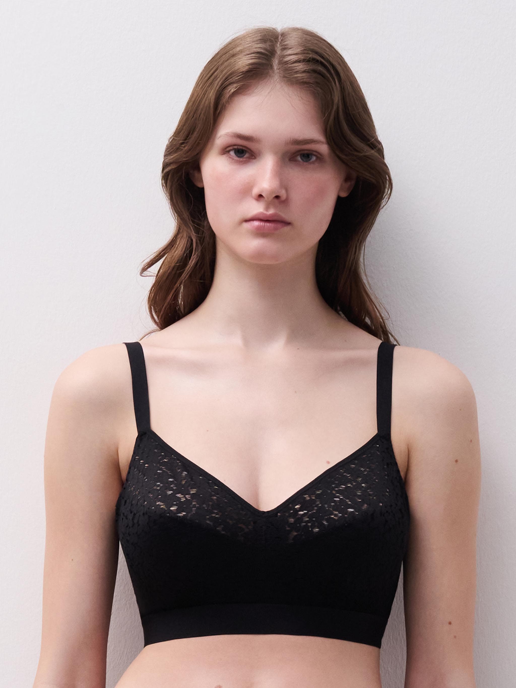 Soutien-gorge sans armature maintien - Noir