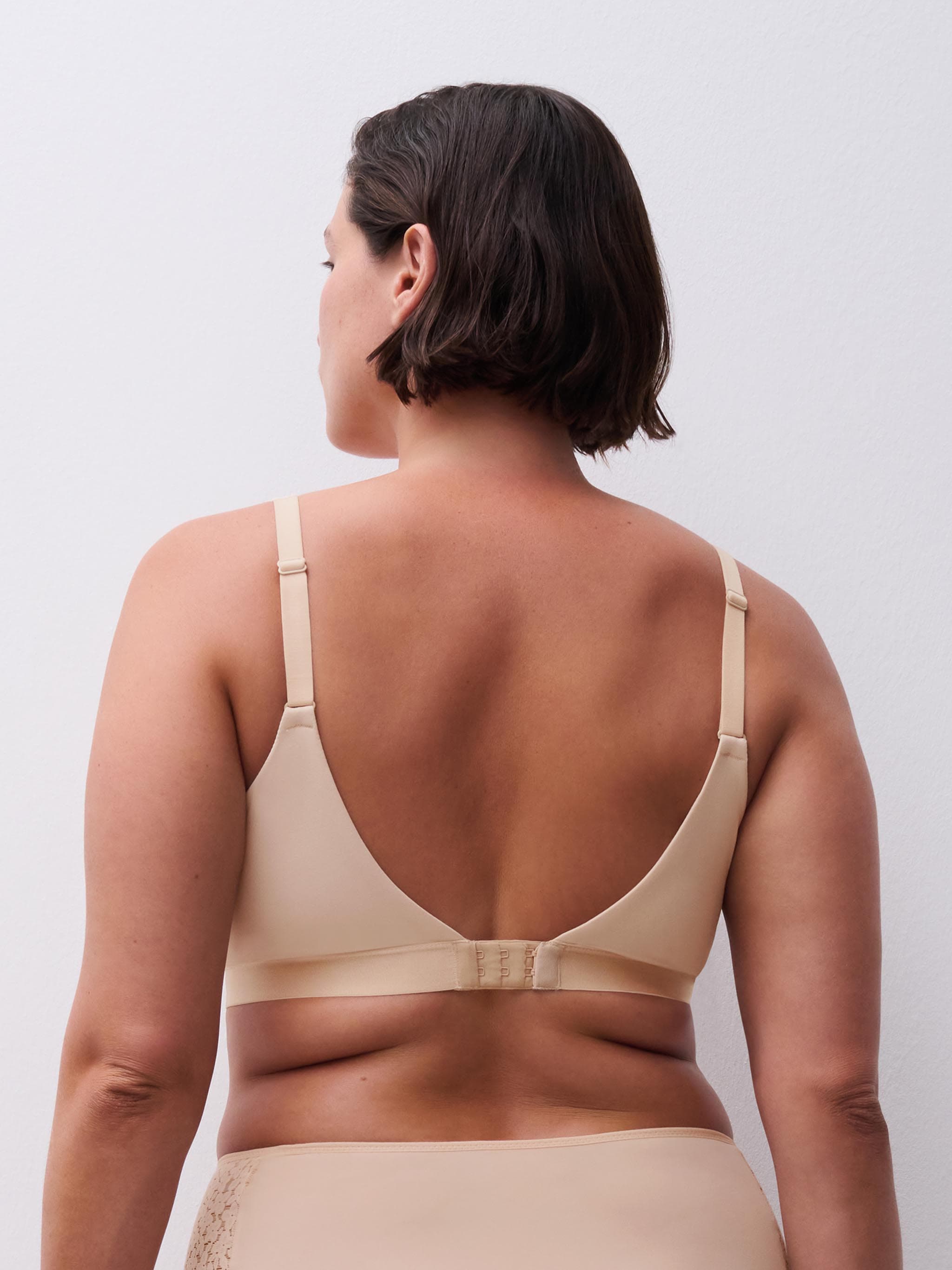 Soutien-gorge sans armature maintien - Beige doré