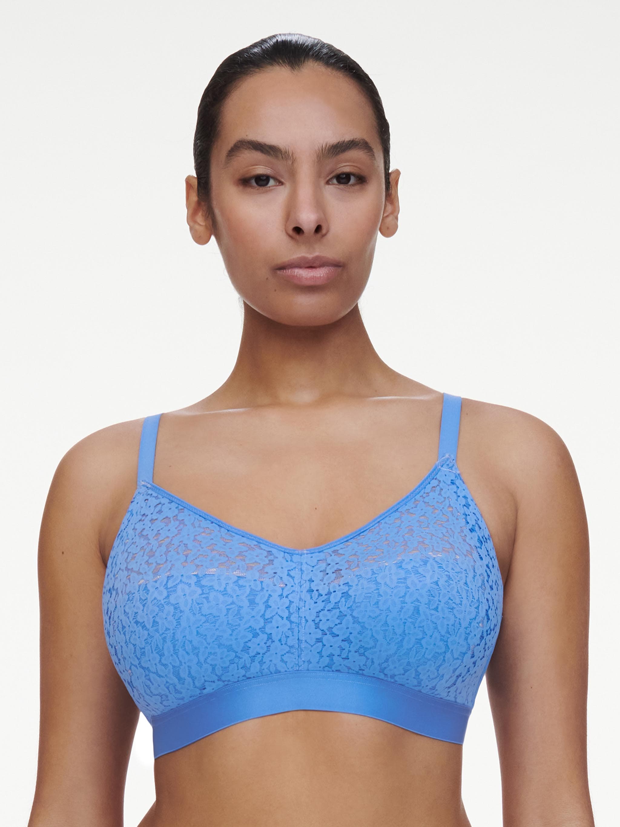 Soutien-gorge sans armature maintien - Bleu Antoinette