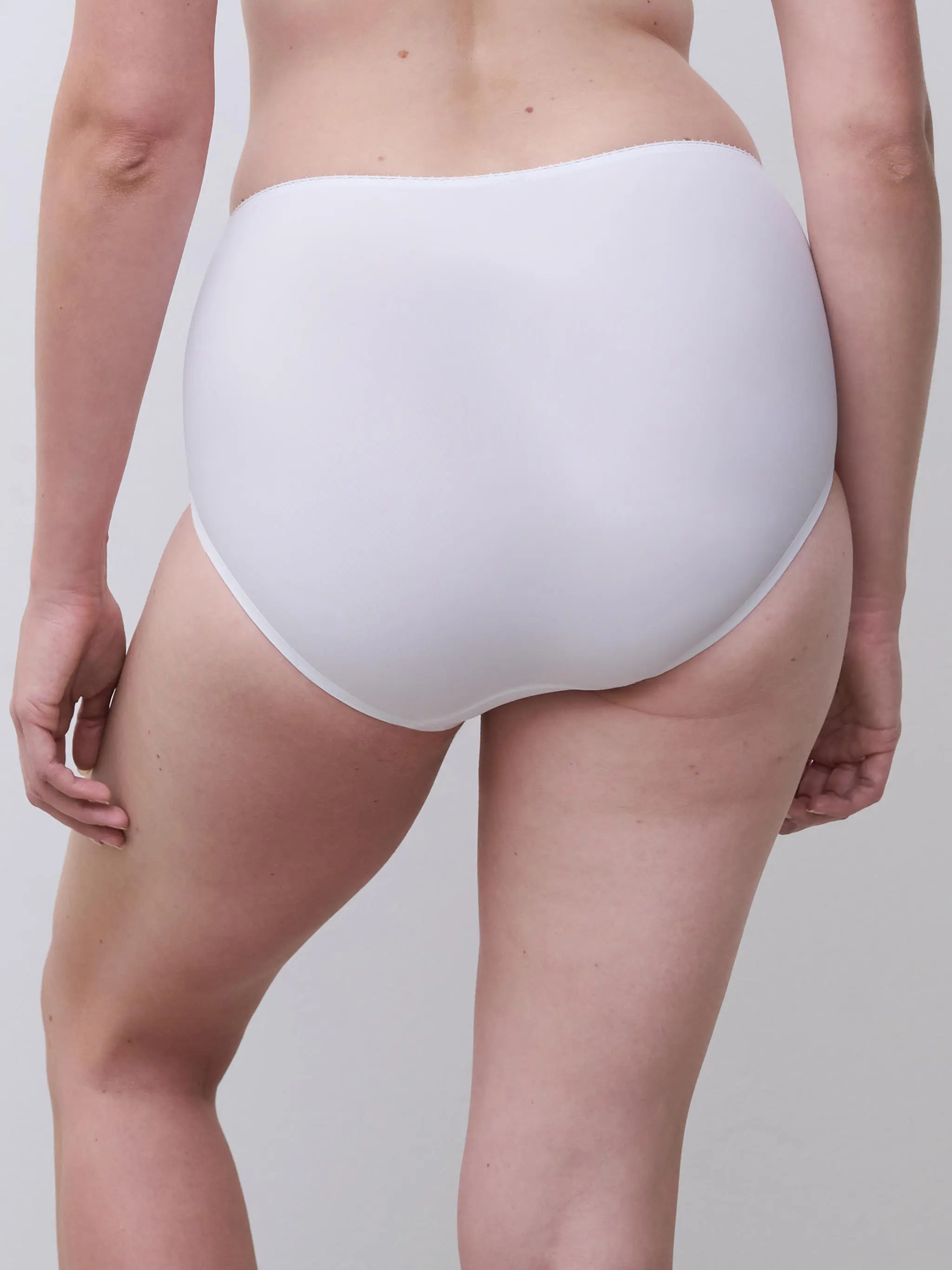 Culotte taille haute - Blanc