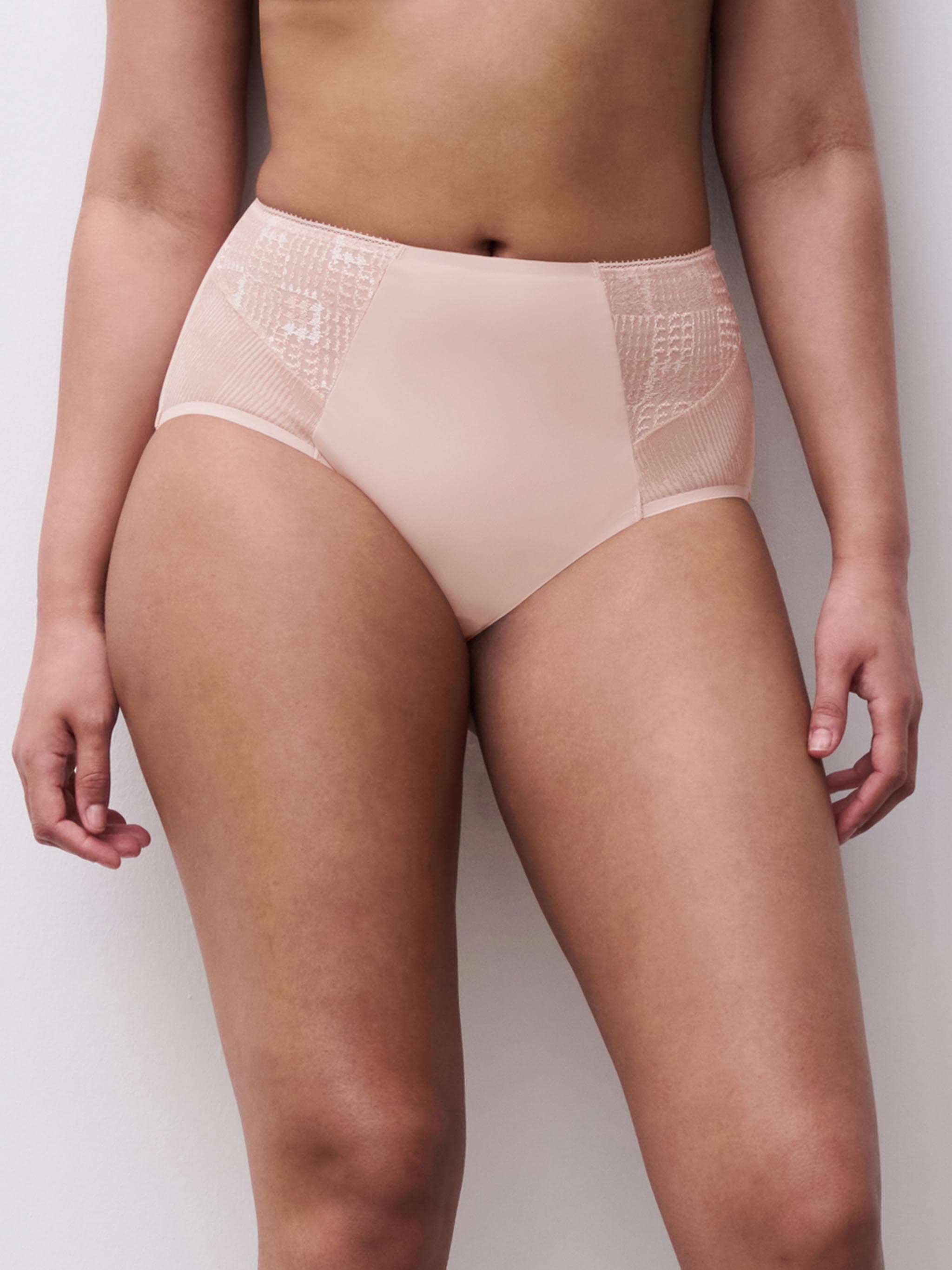 Culotte taille haute - Rose dragée