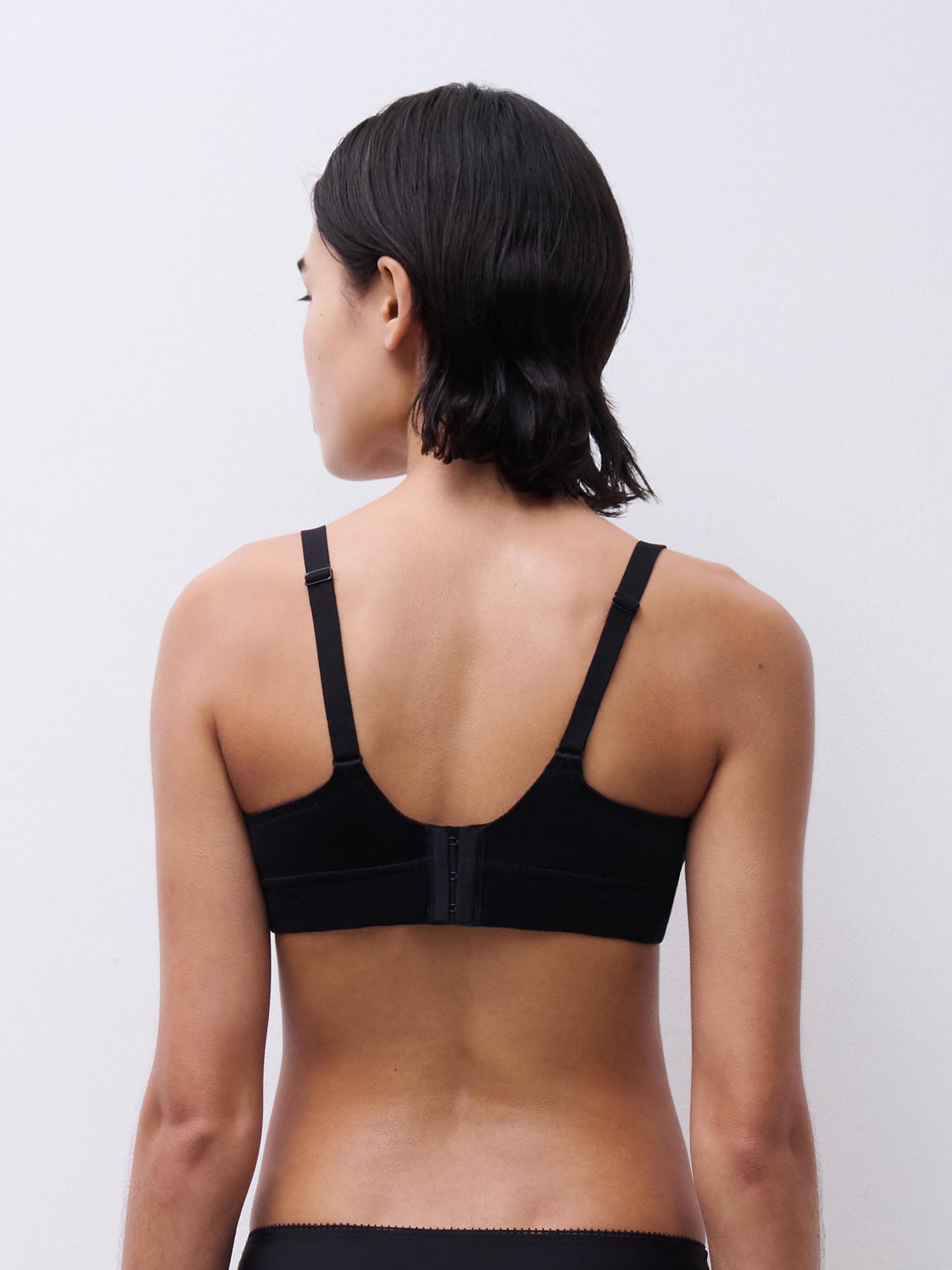 Soutien-gorge sans armature maintien - Noir