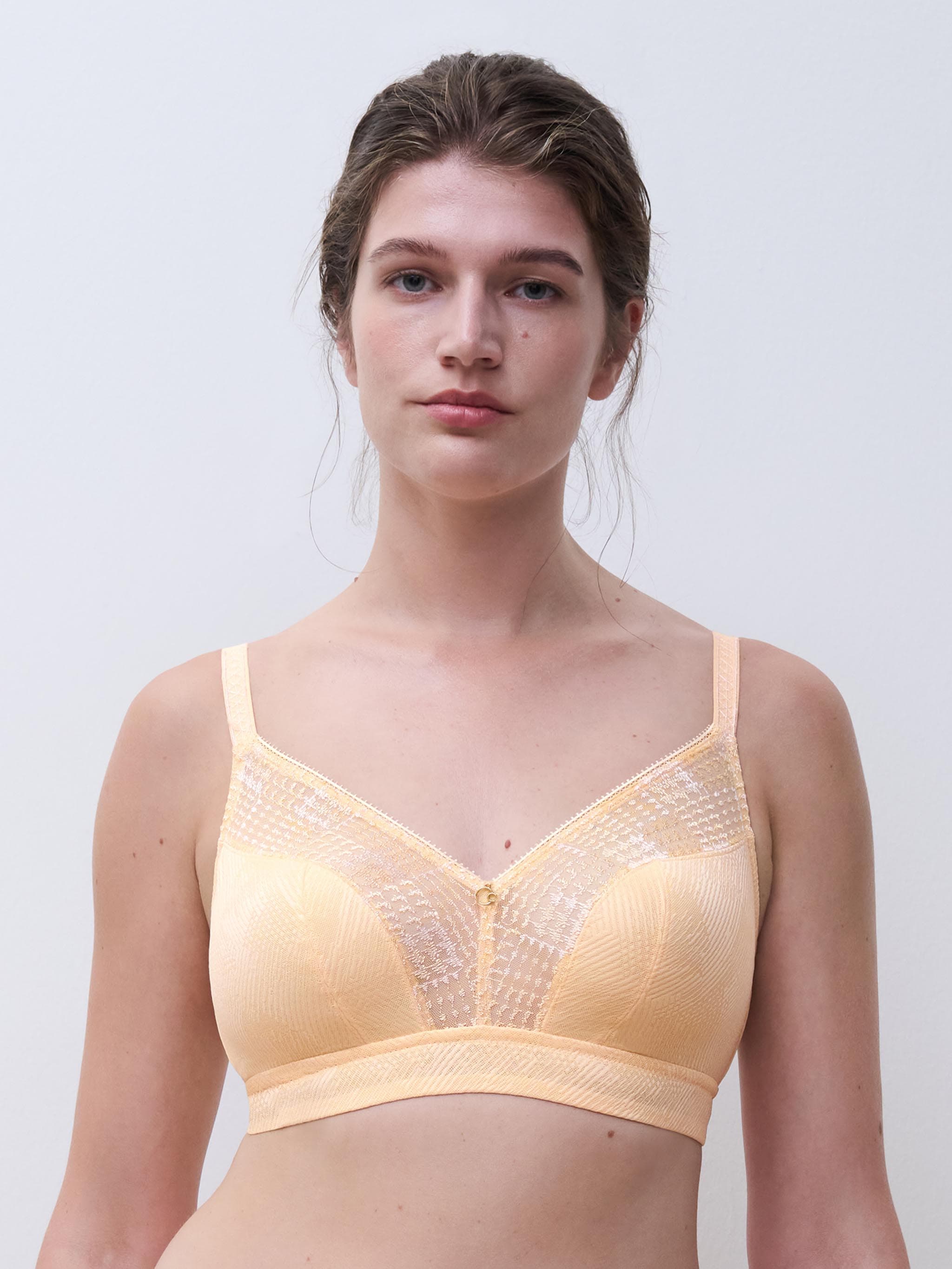 Soutien-gorge sans armature maintien - Jaune tournesol