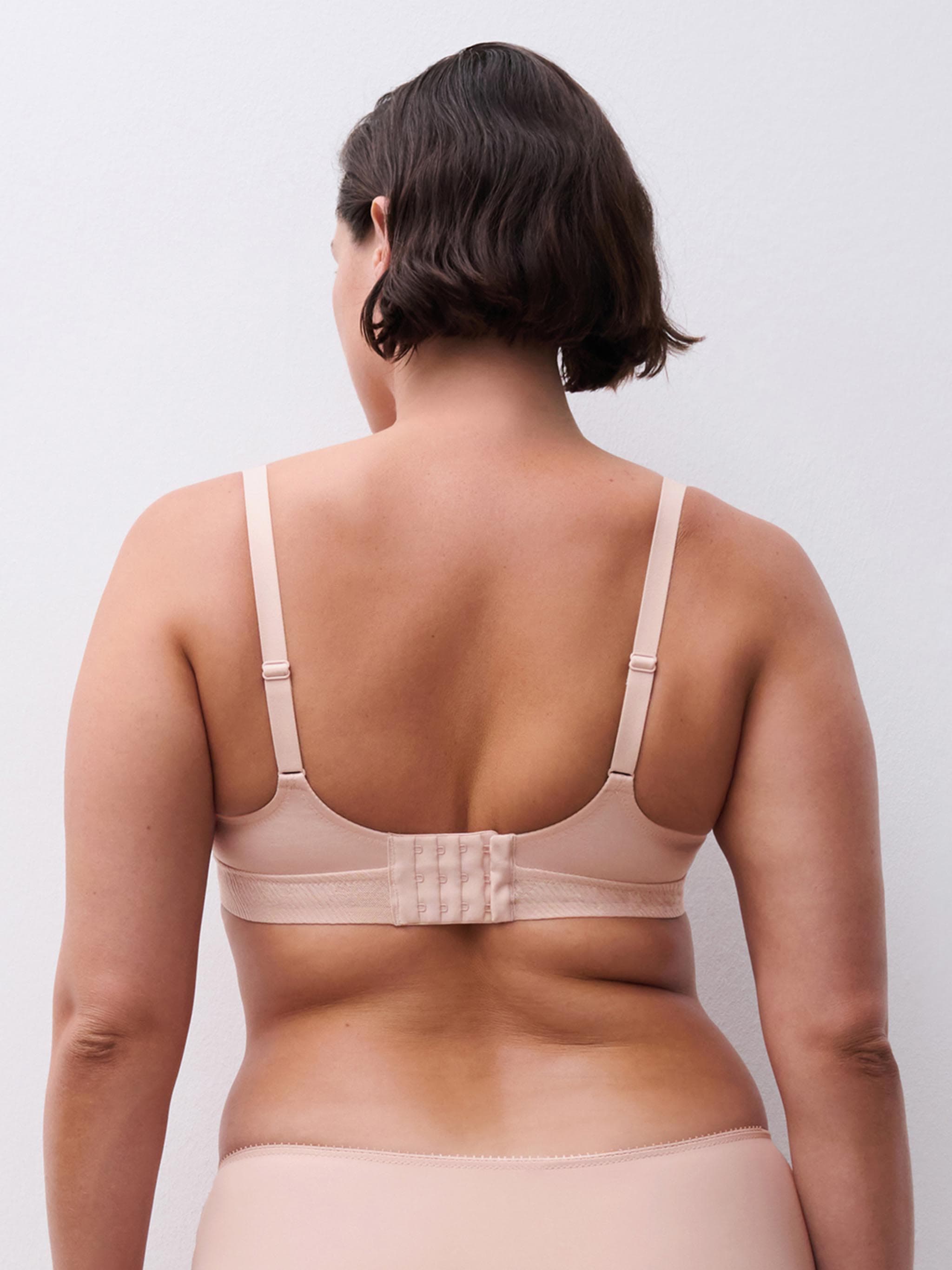 Soutien-gorge sans armature maintien - Rose dragée