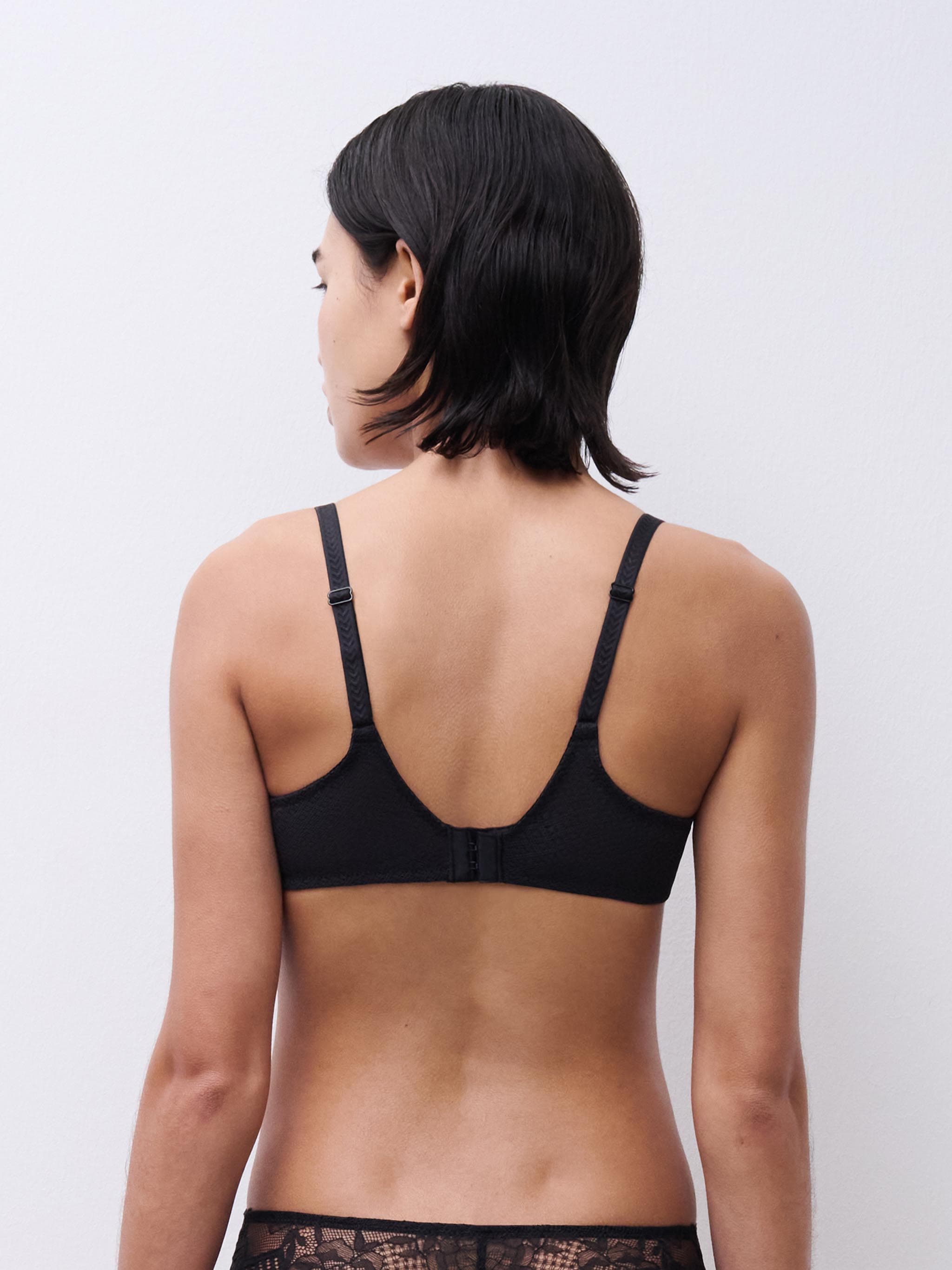 Soutien-gorge corbeille - Noir