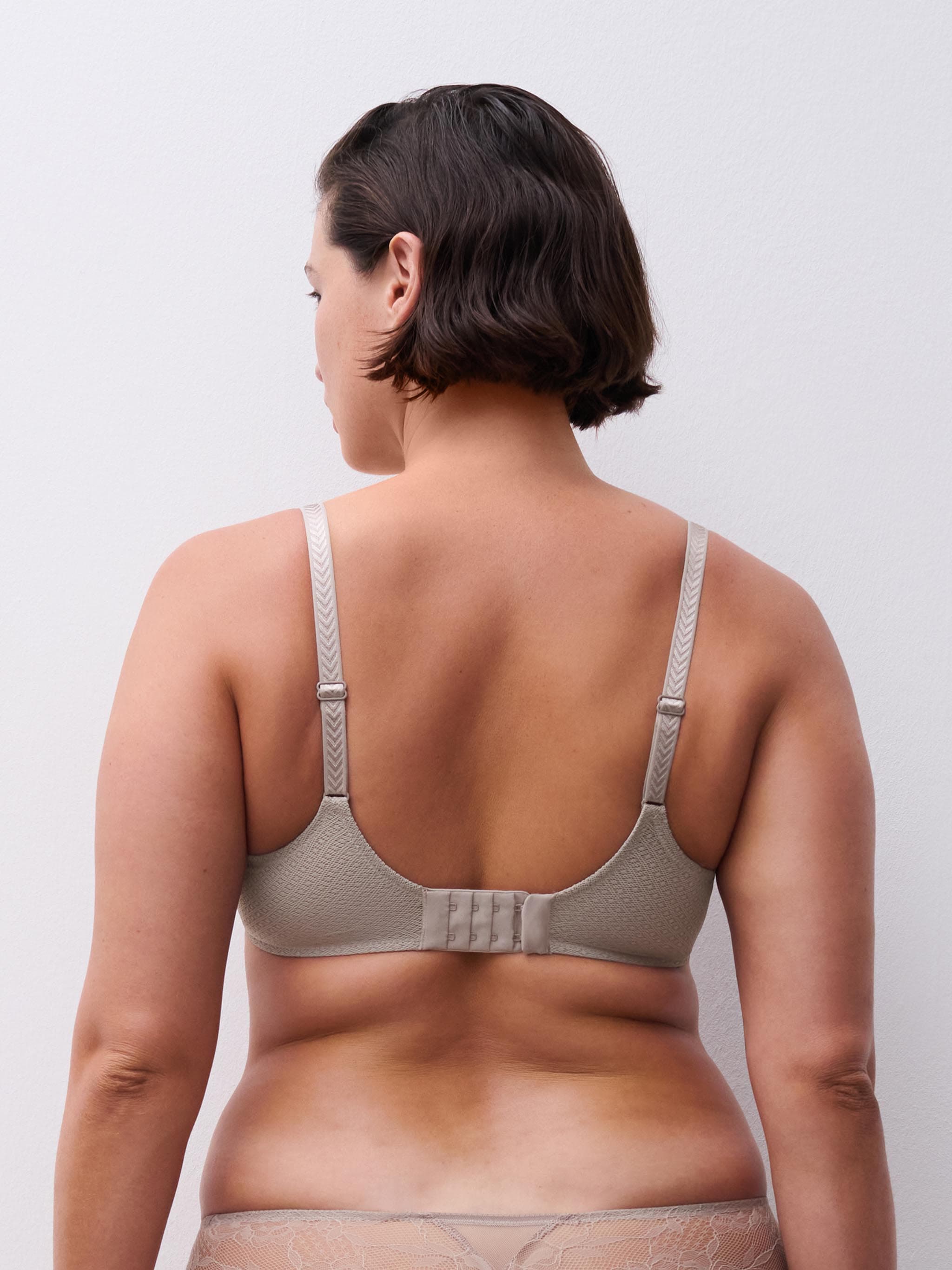 Soutien-gorge corbeille - Gris minéral