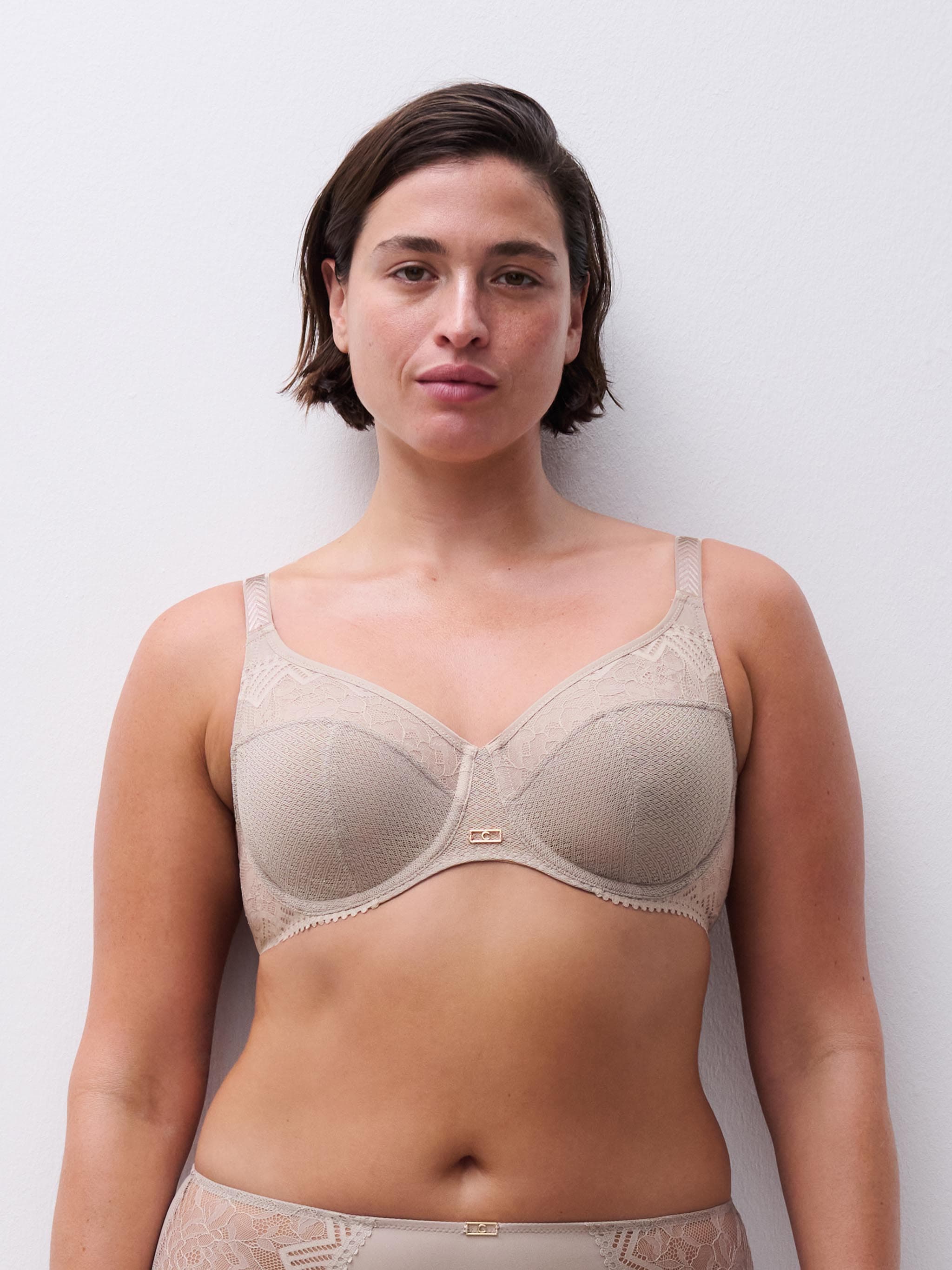 Soutien-gorge emboîtant - Gris minéral