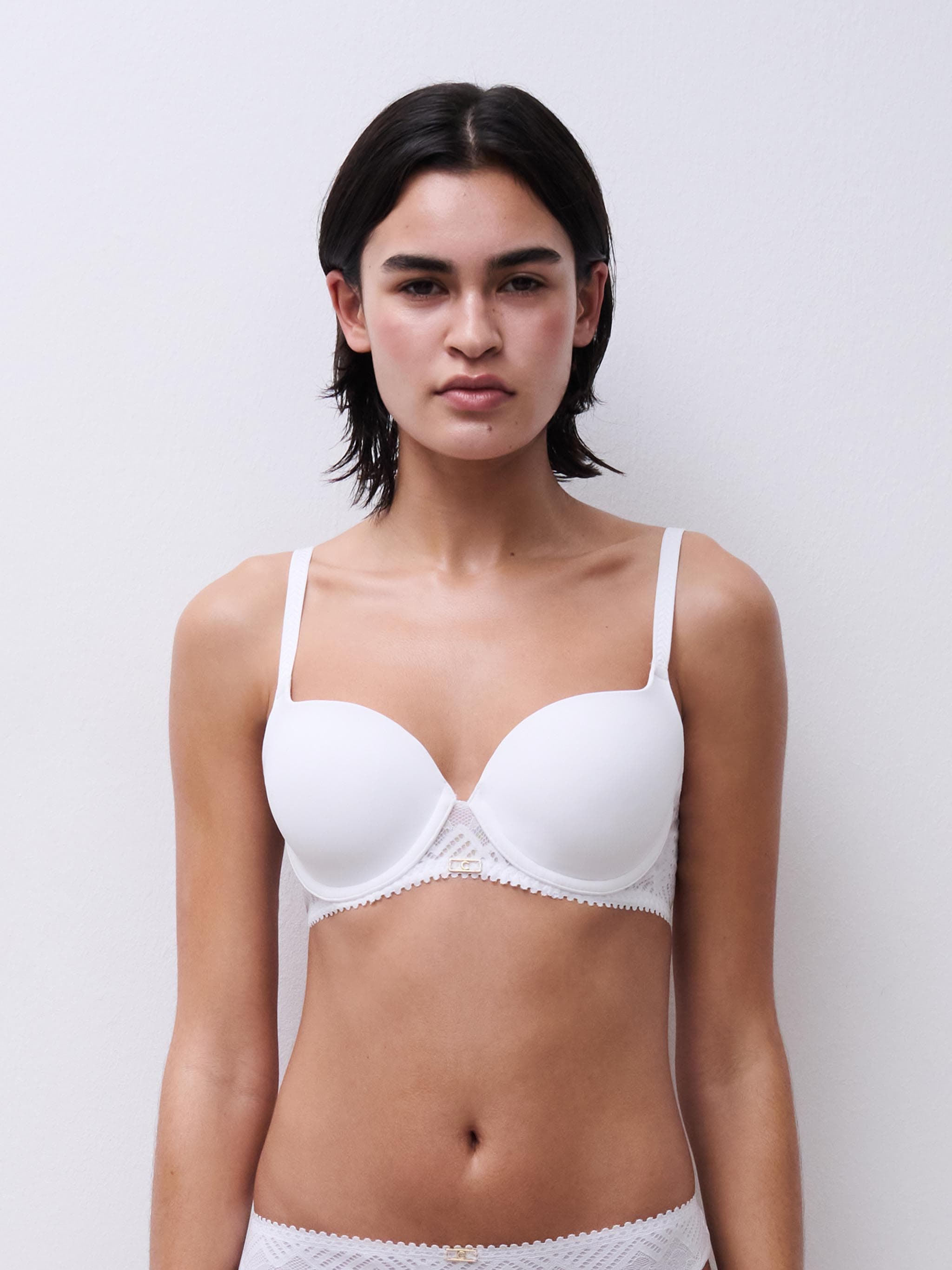 Soutien-gorge coques emboîtant - Blanc