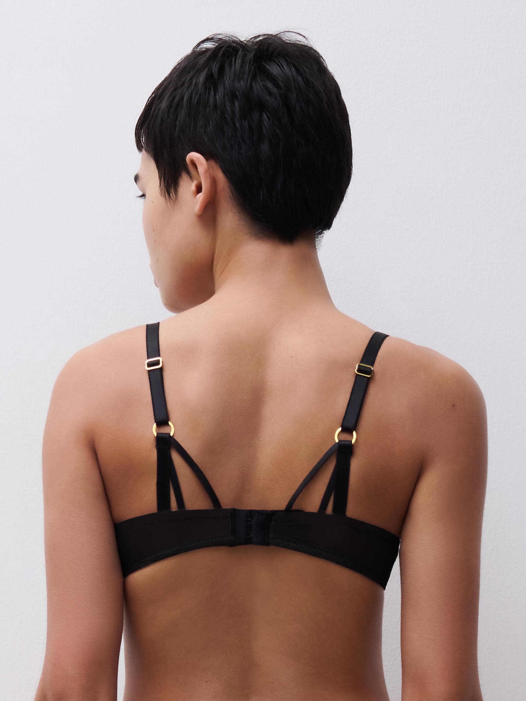 Soutien-gorge coques push-up - Noir