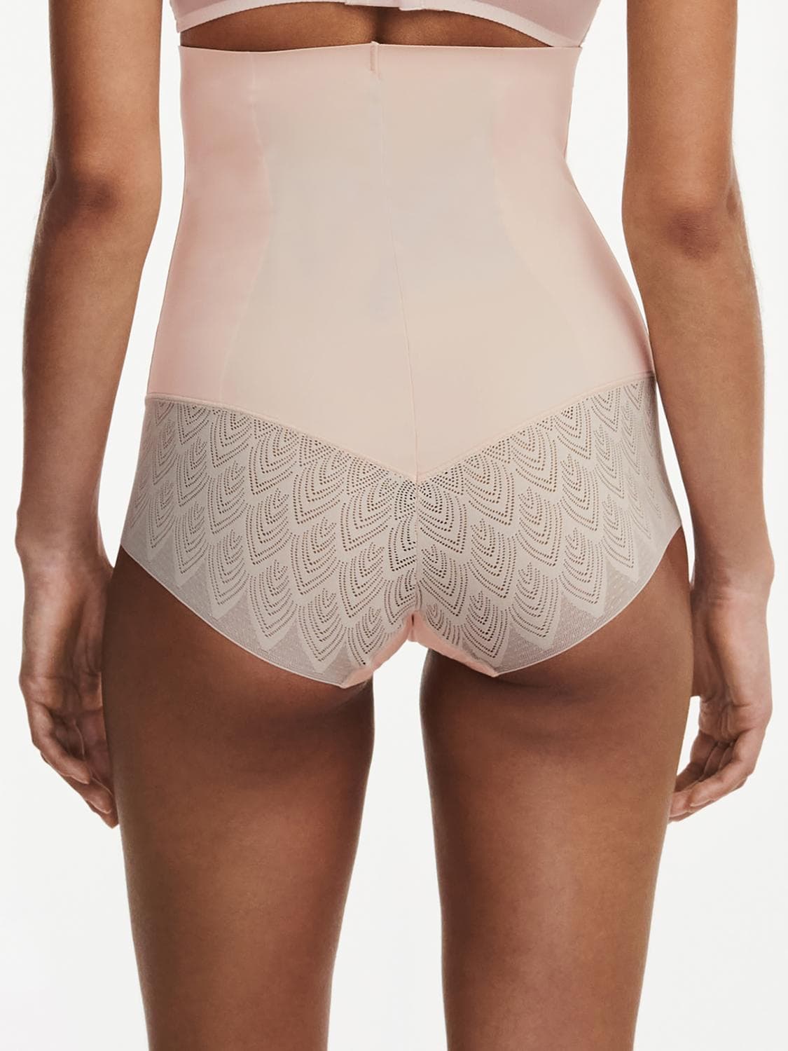 Culotte gainante taille très haute - Beige doré
