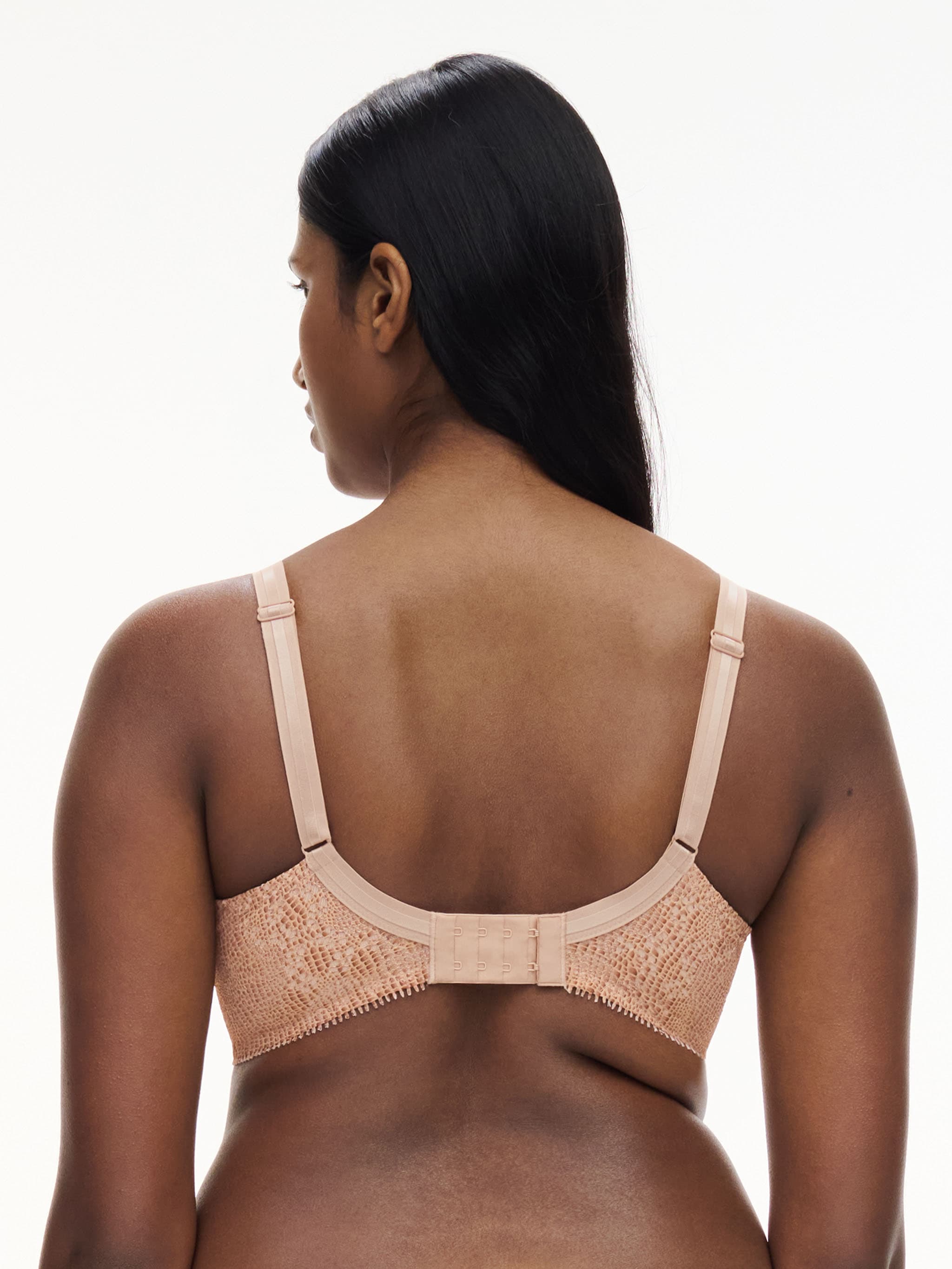 Soutien-gorge emboîtant - Dentelle python