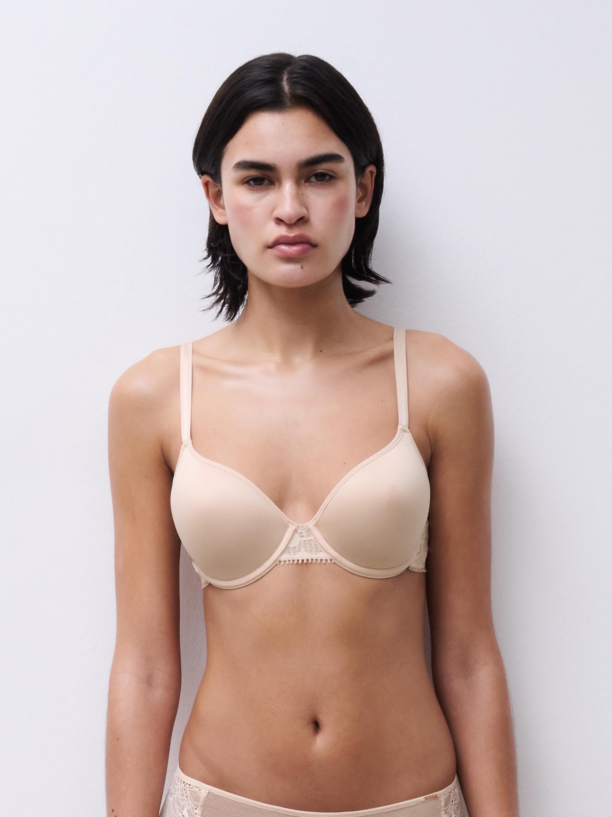 Soutien-gorge mémoire de forme emboîtant - Beige doré