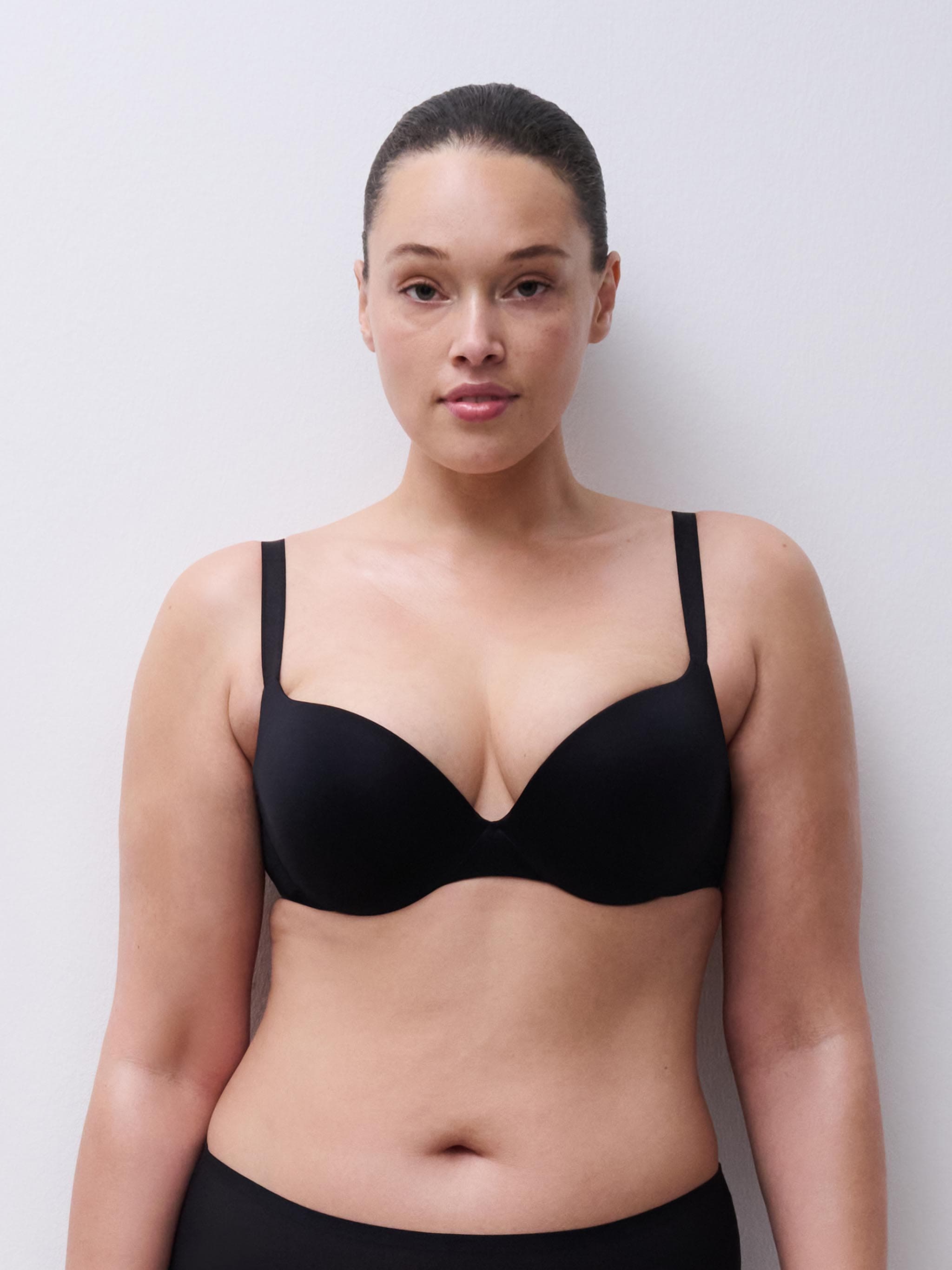 Soutien-gorge coques push-up - Noir