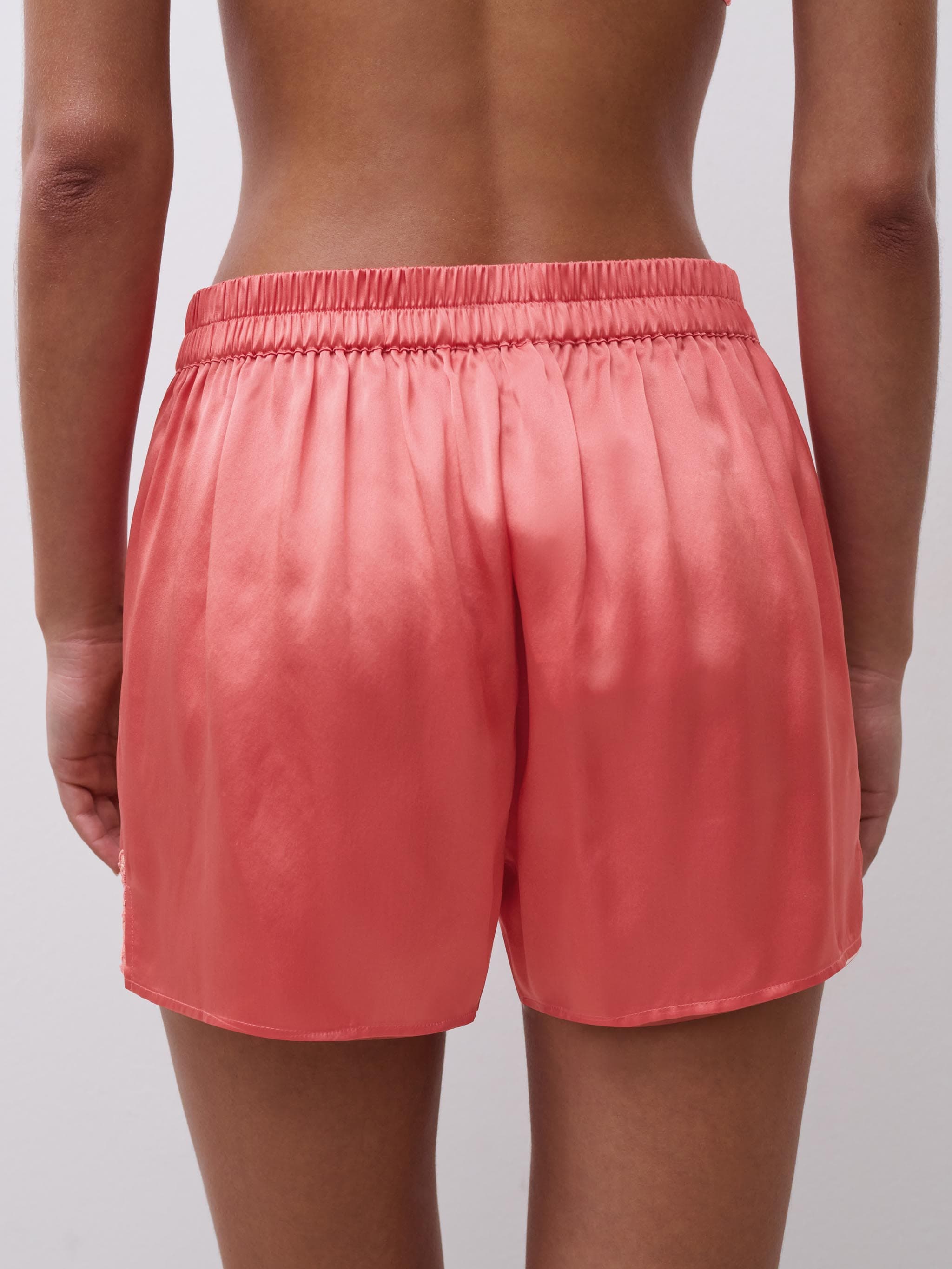 Short - Corail / Jaune tournesol