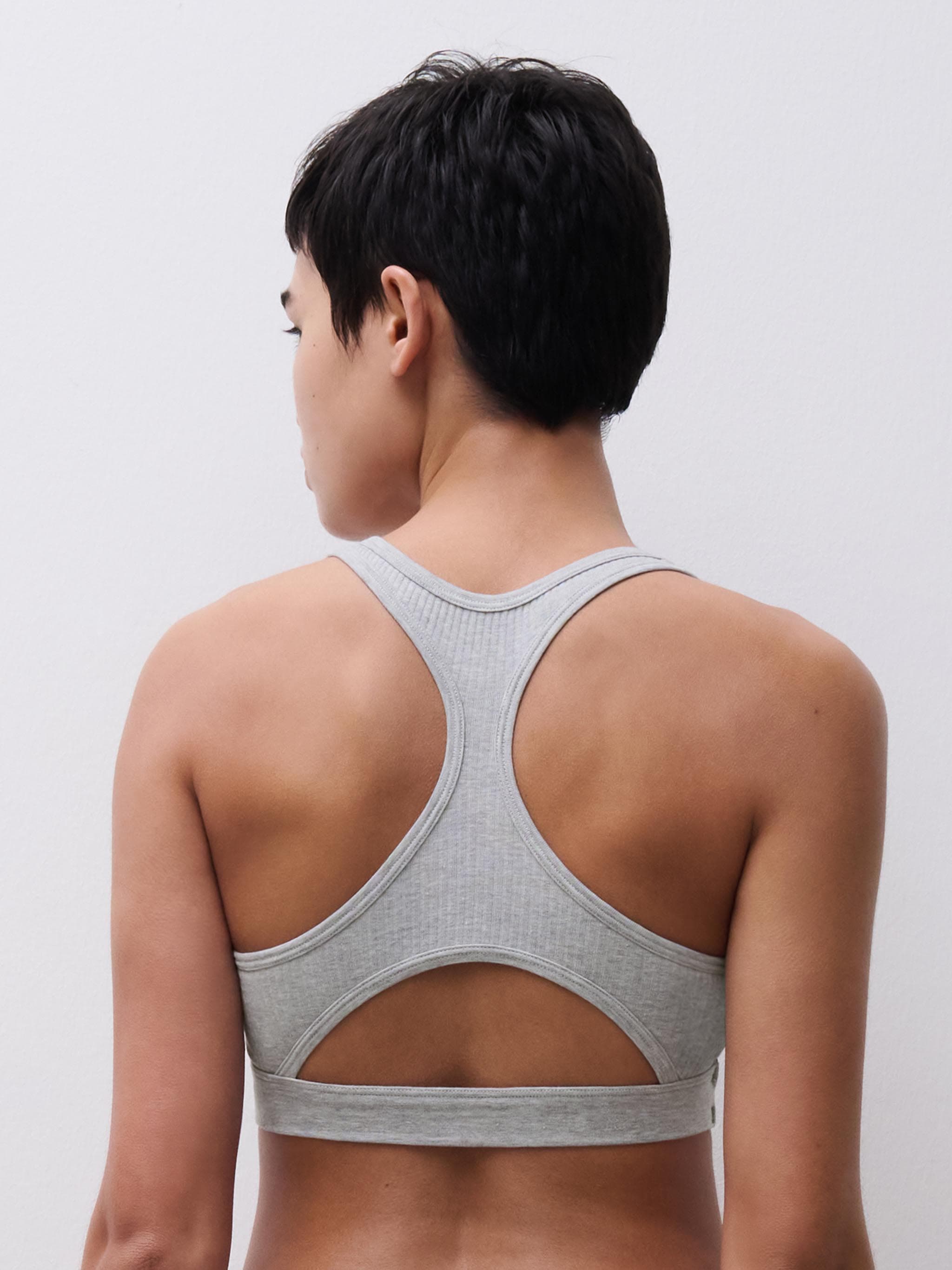 Bralette - Gris mélangé