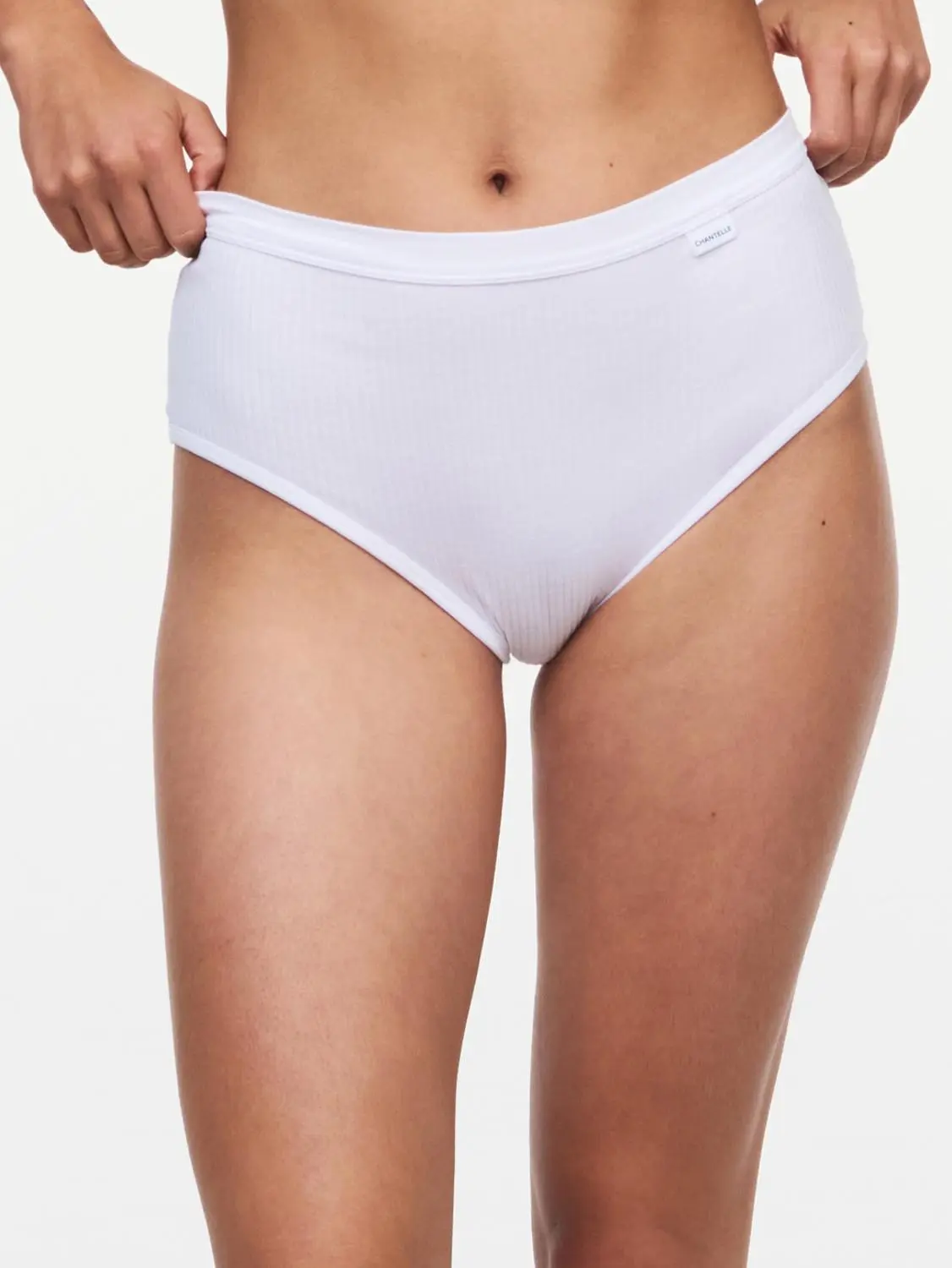 Culotte taille haute - Blanc