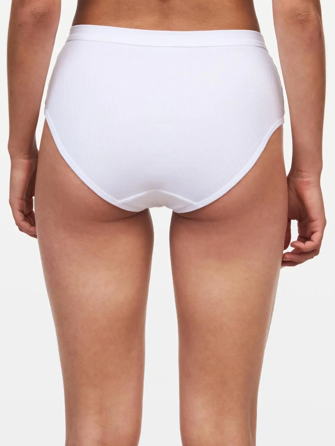 Culotte taille haute - Blanc