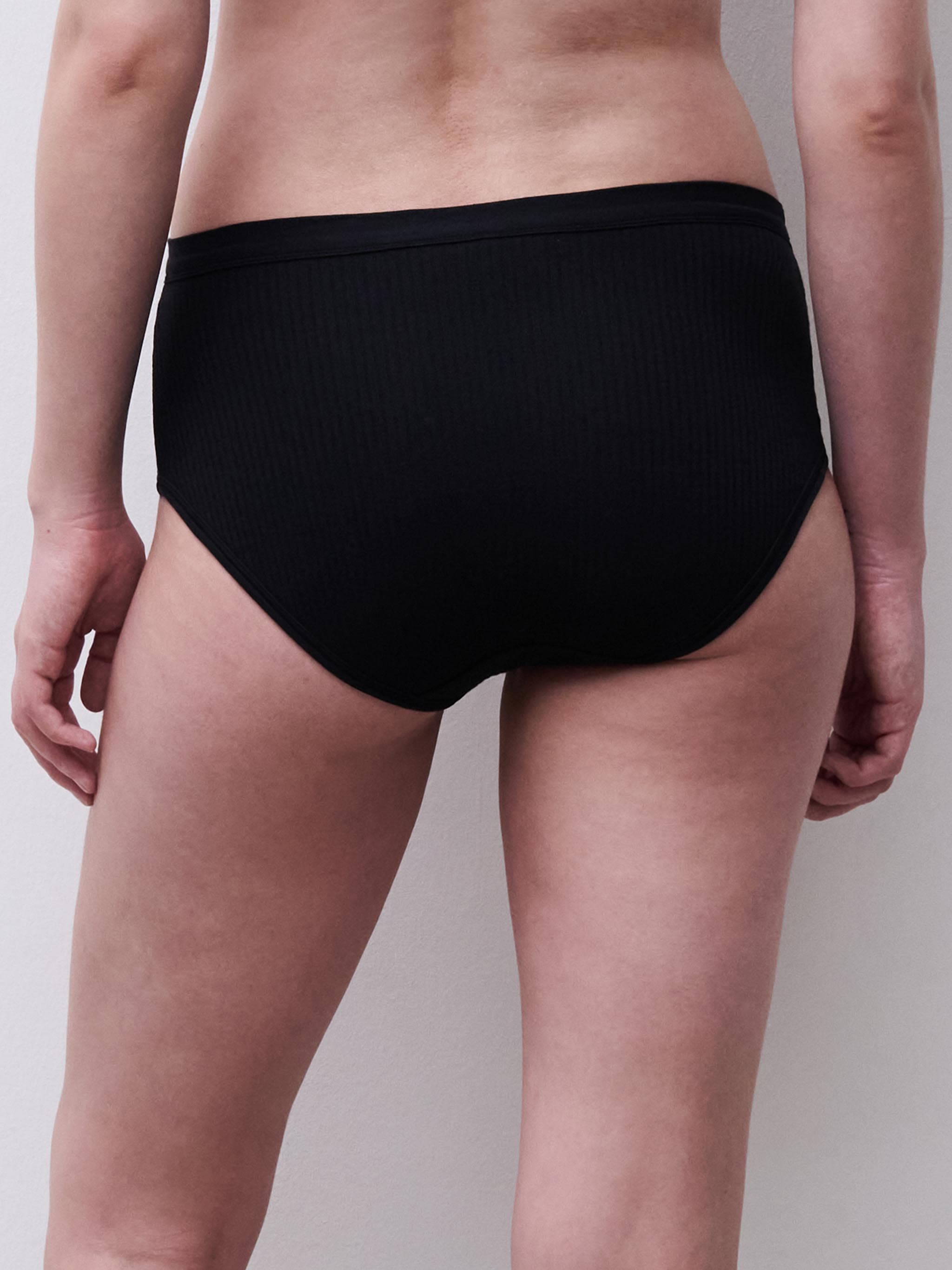 Culotte taille haute - Noir