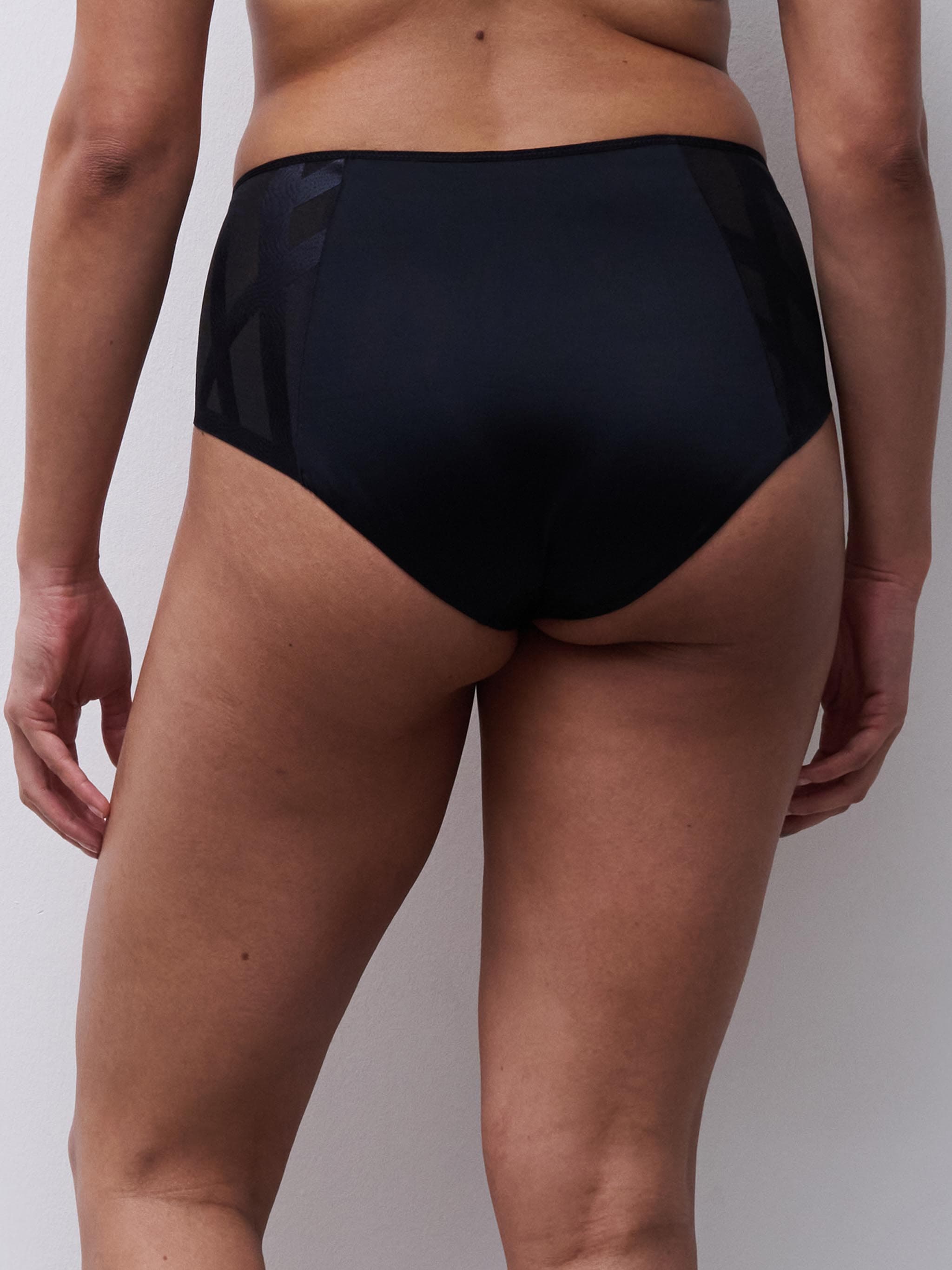 Culotte taille haute - Noir