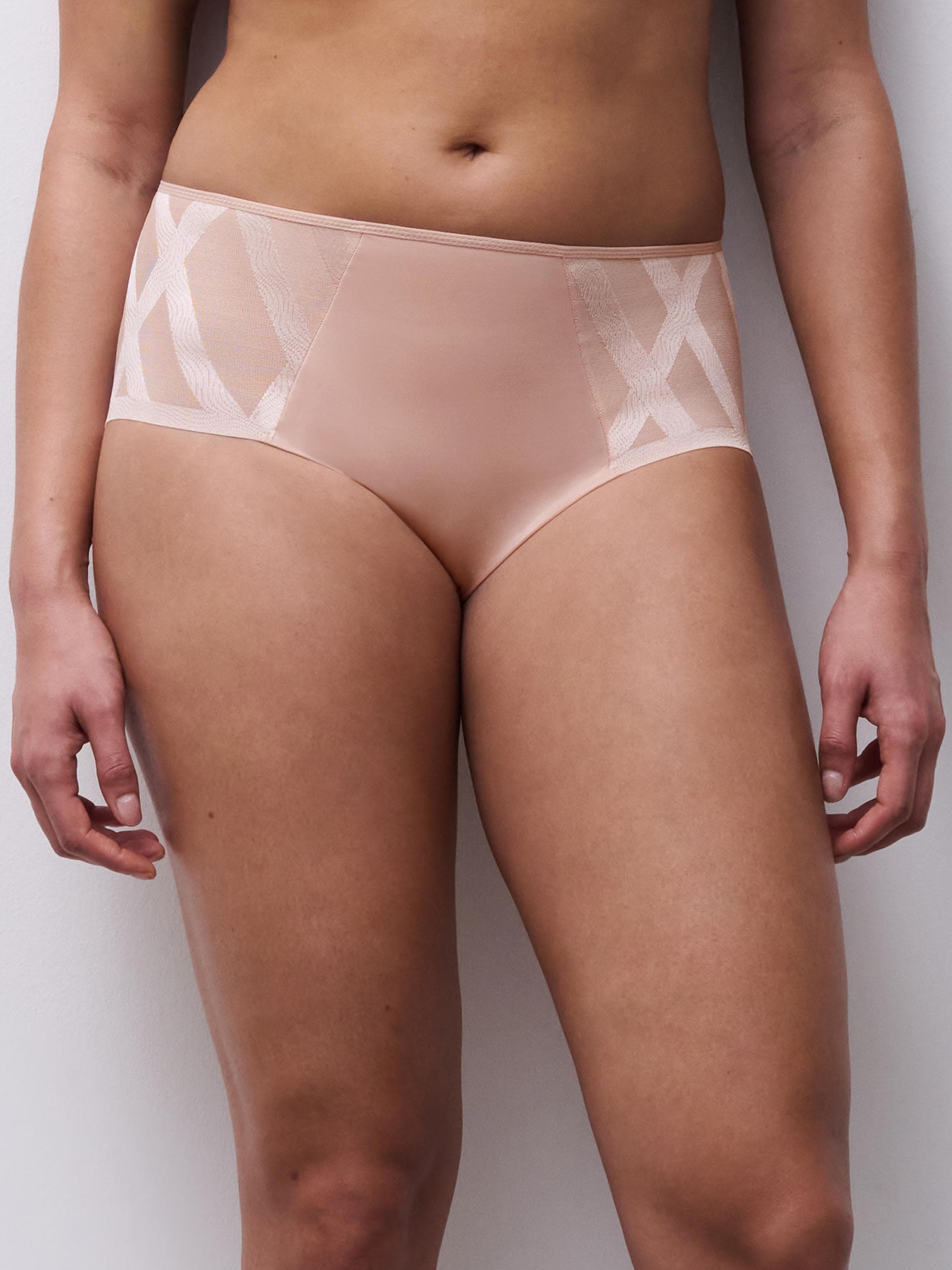 Culotte taille haute - Rose dragée