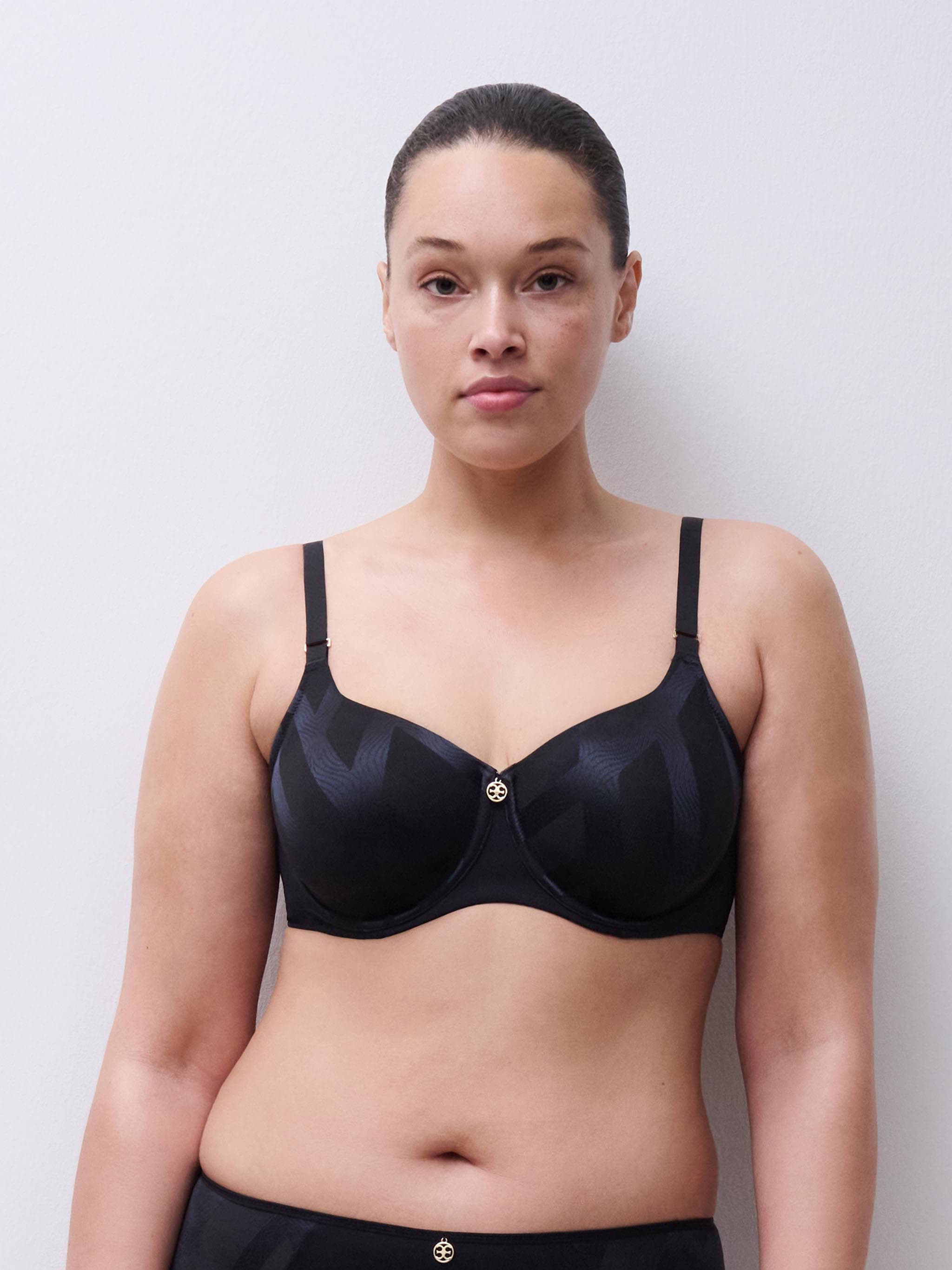 Soutien-gorge moulé emboîtant - Noir