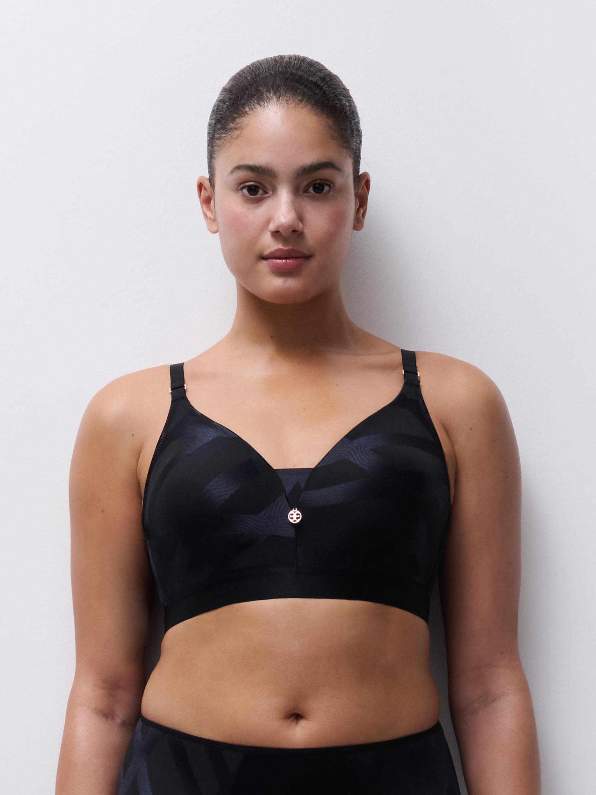 Soutien-gorge sans armature maintien - Noir