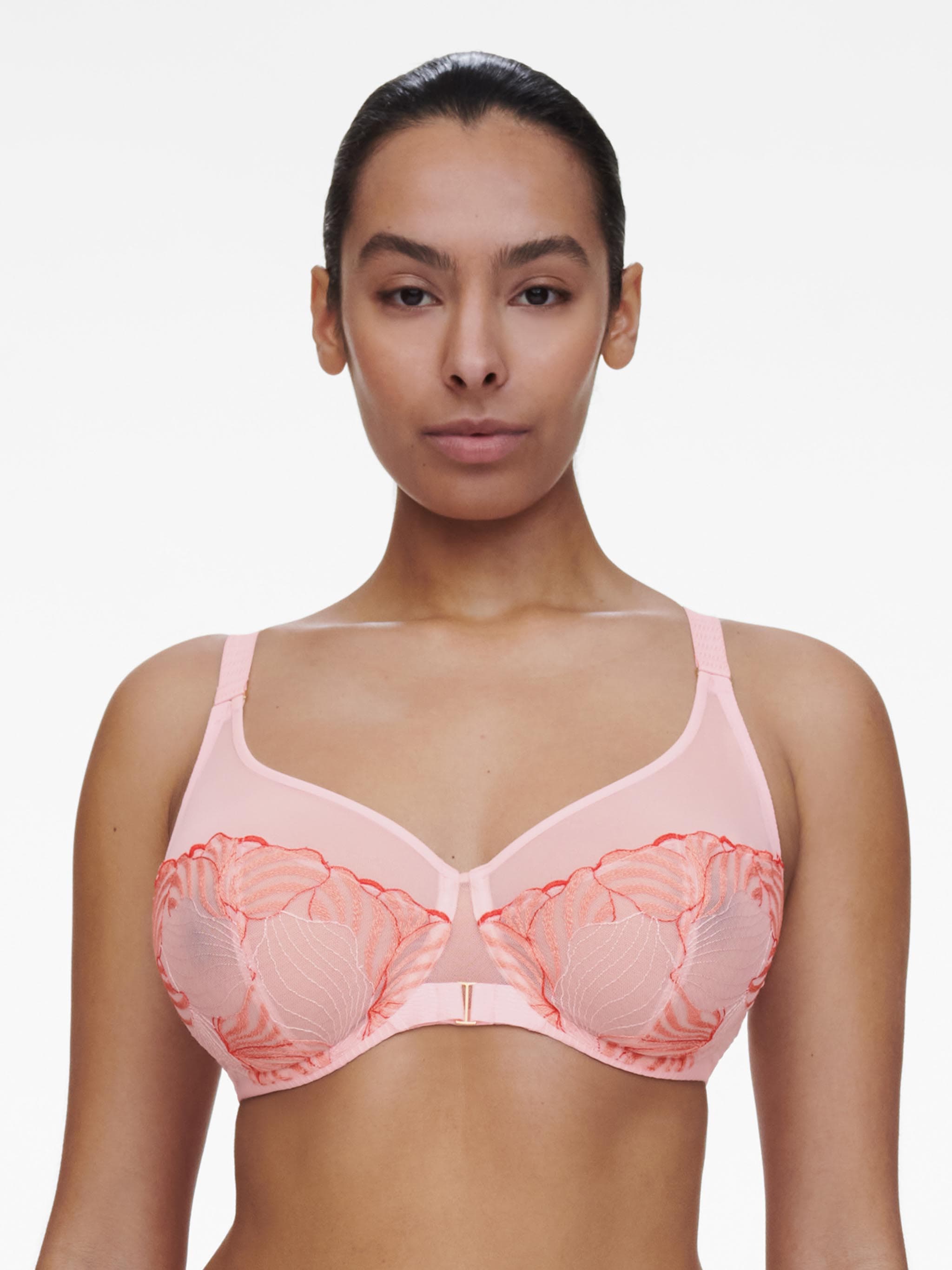 Soutien-gorge très emboîtant - Rose nymphea / Corail