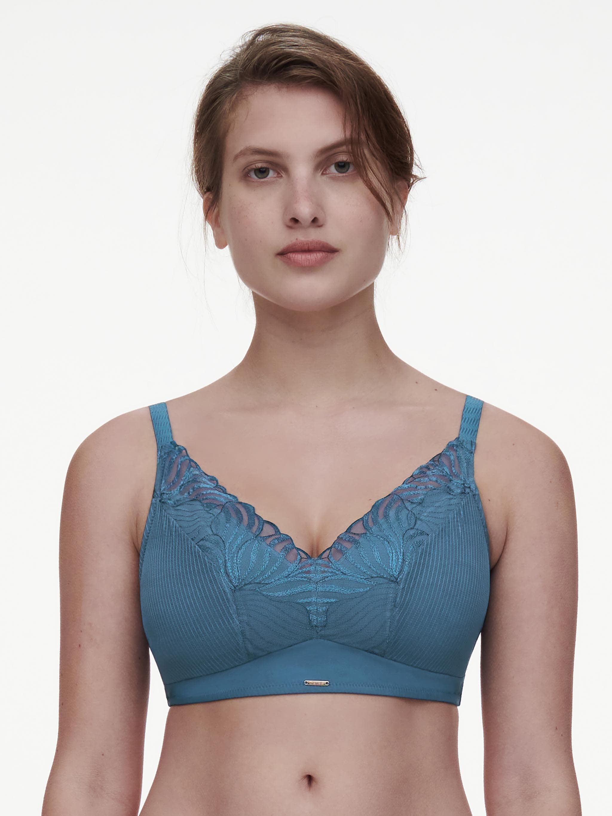 Soutien-gorge coques sans armature maintien - Bleu jeans