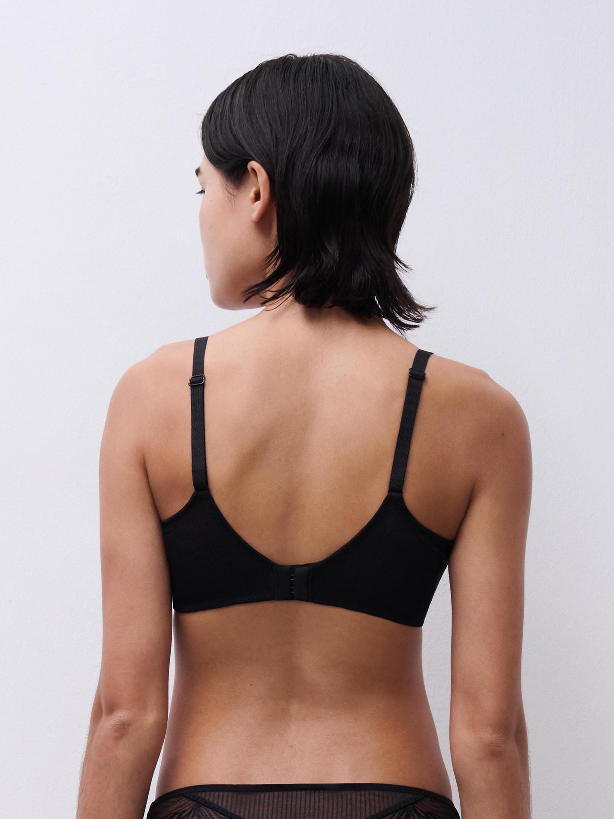 Soutien-gorge coques sans armature maintien - Noir